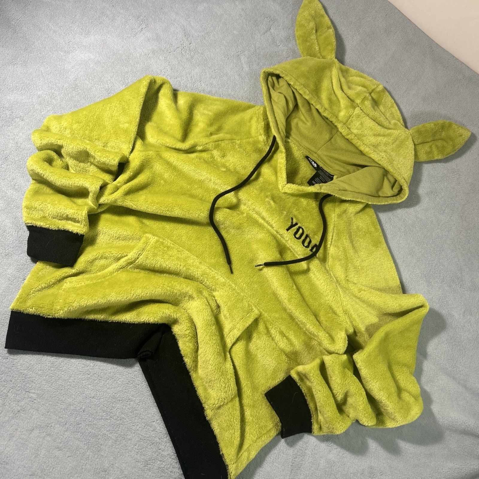 Disney Starwars Yoda Ears Hoodie Medium Hot Topic Invader Zim Gir Size M / US 6-8 / IT 42-44 - 10 Thumbnail
