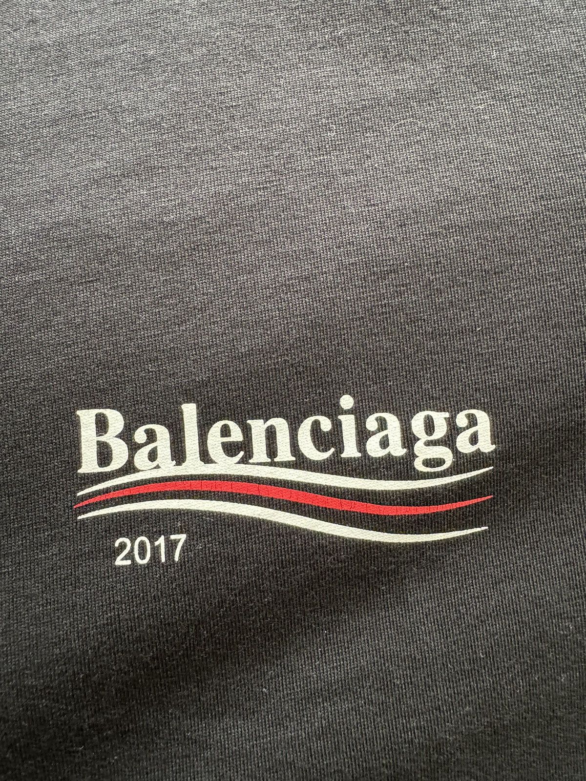 Balenciaga Balenciaga 2017 Campaign RARE Tee Black size XS oversized Size US XS / EU 42 / 0 - 2 Thumbnail