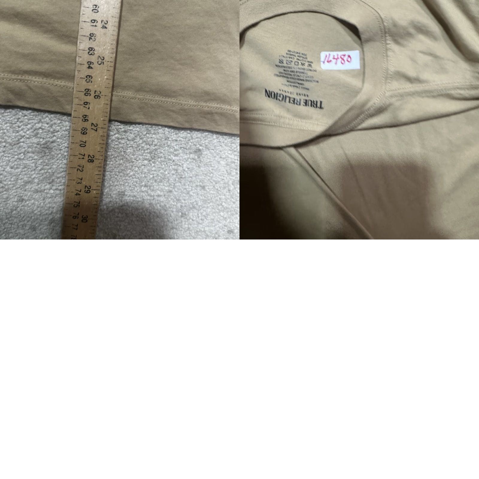 True Religion True Religion T Shirt Mens Small Brown Spellout Shirt Men S Brown Logo Print All Seasons Knit Crew Neck Short Sleeve Vintage No Size US S / EU 44-46 / 1 - 8 Thumbnail