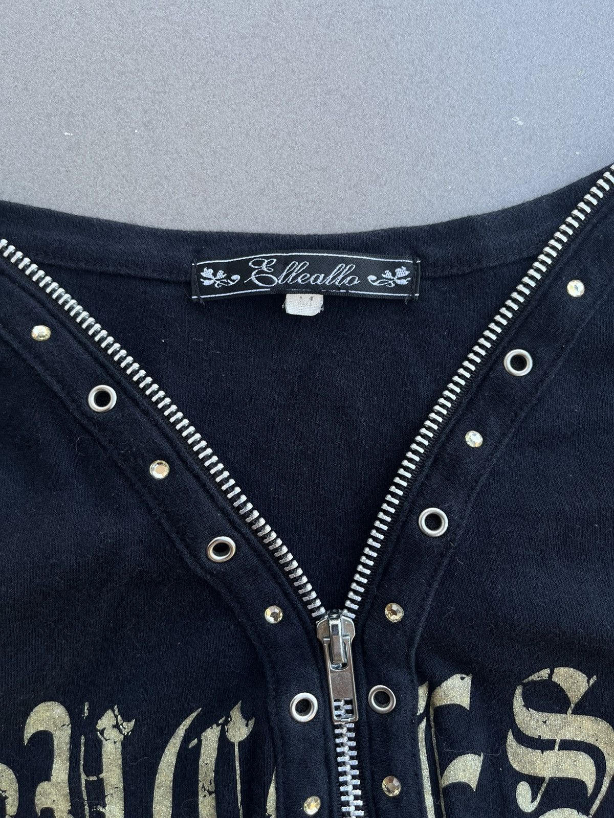 14th Addiction JAPANESE ELLEALLO SEDITIONARIES STUDDED ZIPPER PUNK STYLE Size US S / EU 44-46 / 1 - 5 Thumbnail