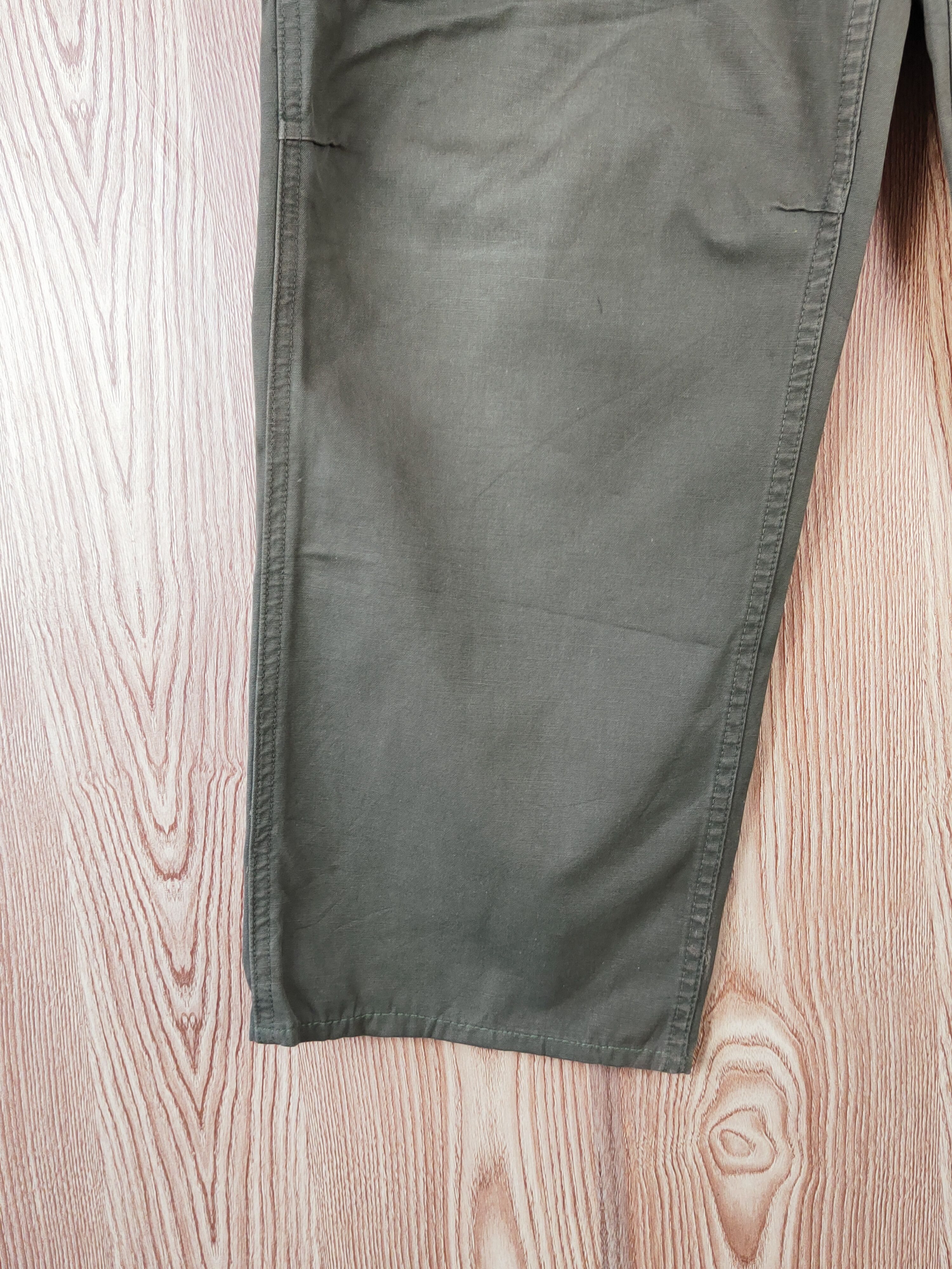 Japanese Brand military vintage Green Tactical Cargo Pants #W619 Size US 30 / EU 46 - 4 Thumbnail