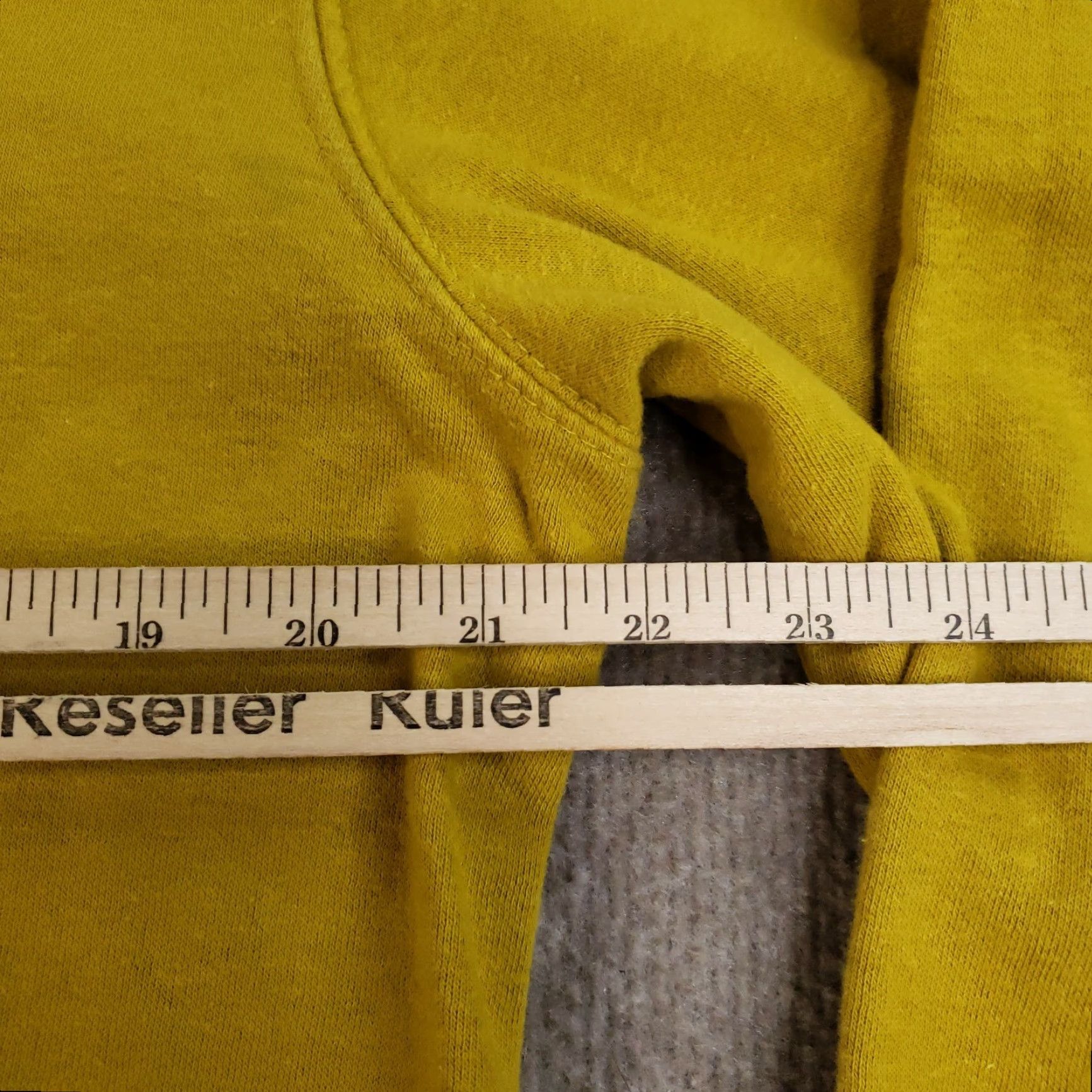 The North Face The North Face Hoodie Womens Medium Mustard Yellow Logo Hooded Pullover Sweatshirt Size M / US 6-8 / IT 42-44 - 3 Thumbnail