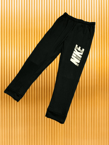 Nike Vintage 2000s Nike Embroidered Swoosh Track Pants Black Rare Size US 34 / EU 50 - 1 Thumbnail