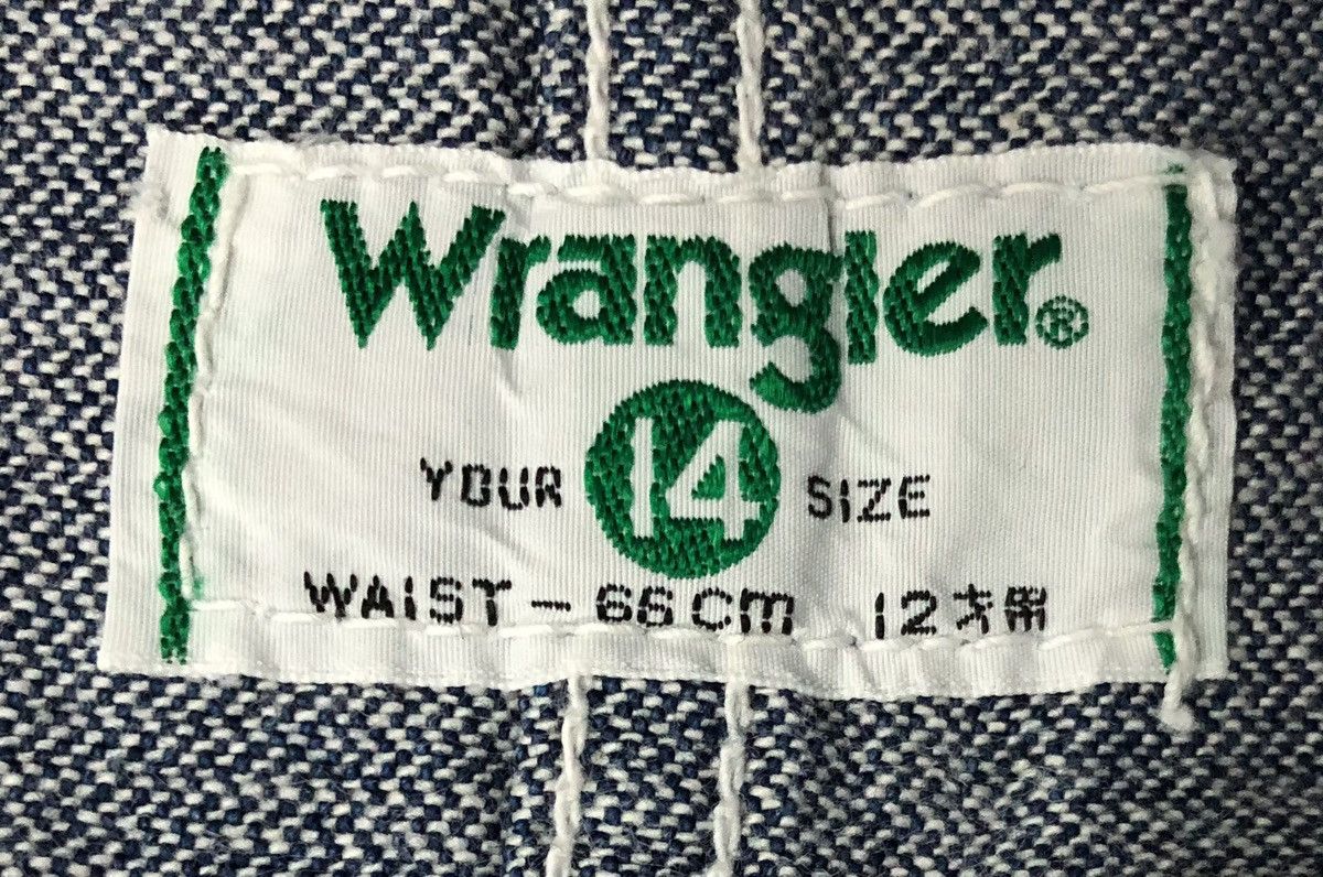 Wrangler Vintage Wrangler It Is For Heavy Duty Overalls Size US 28 / EU 44 - 18 Thumbnail