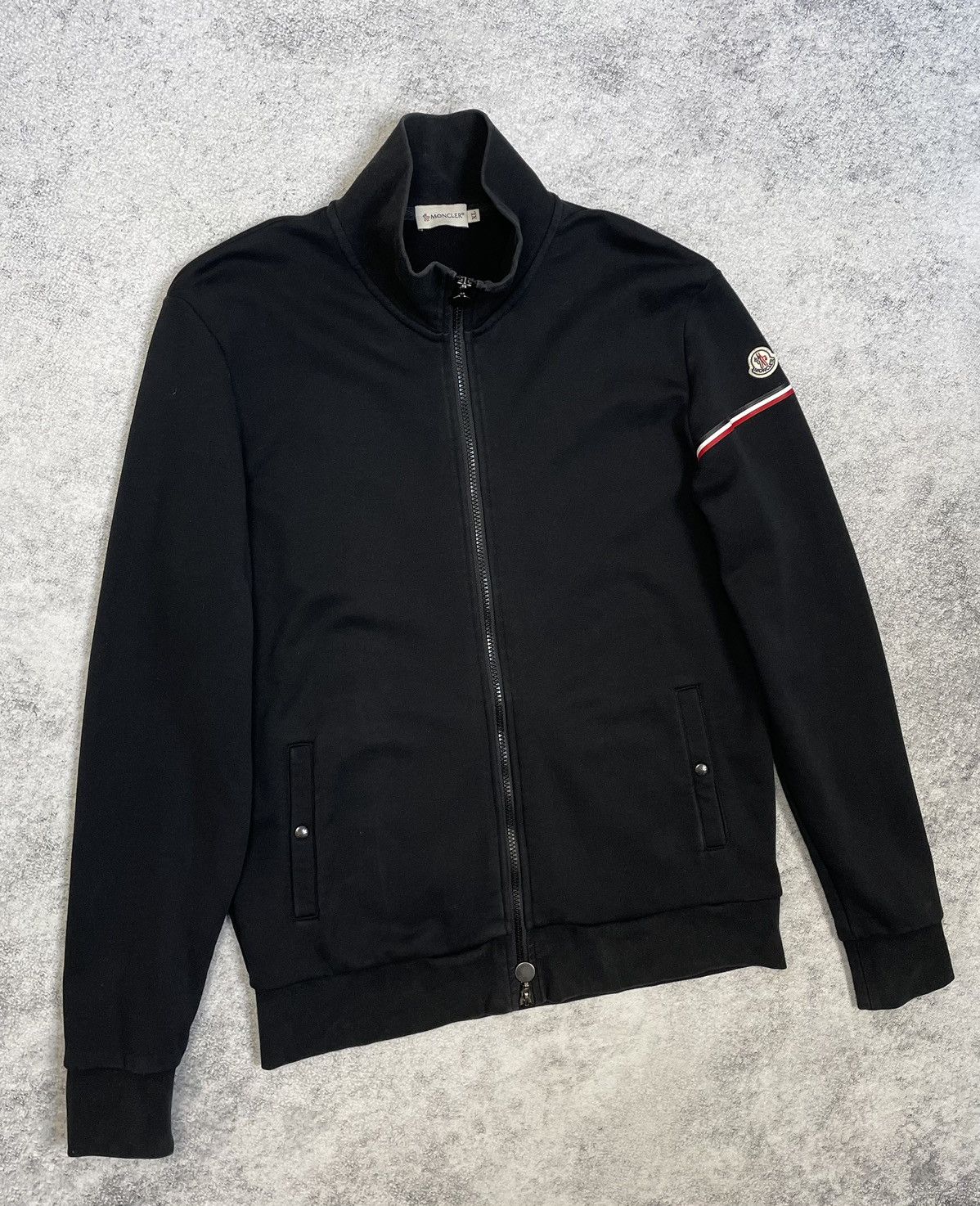 Moncler Moncler Maglia Cardigan Men Coat Patch Logo Zip Size US L / EU 52-54 / 3 - 2 Thumbnail