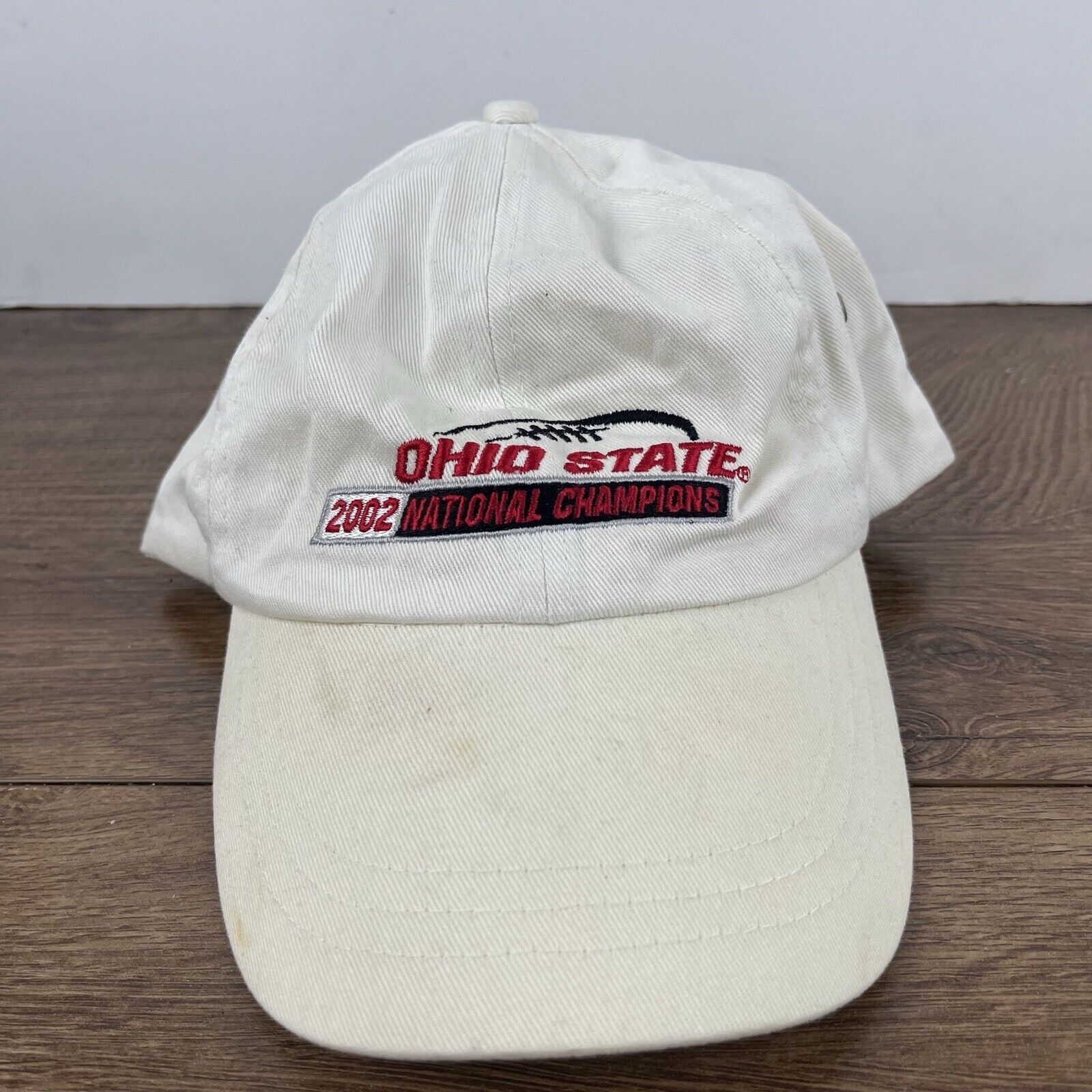 Other Ohio State Buckeyes Hat 2202 National Champions White Hat Ad Size ONE SIZE - 3 Thumbnail