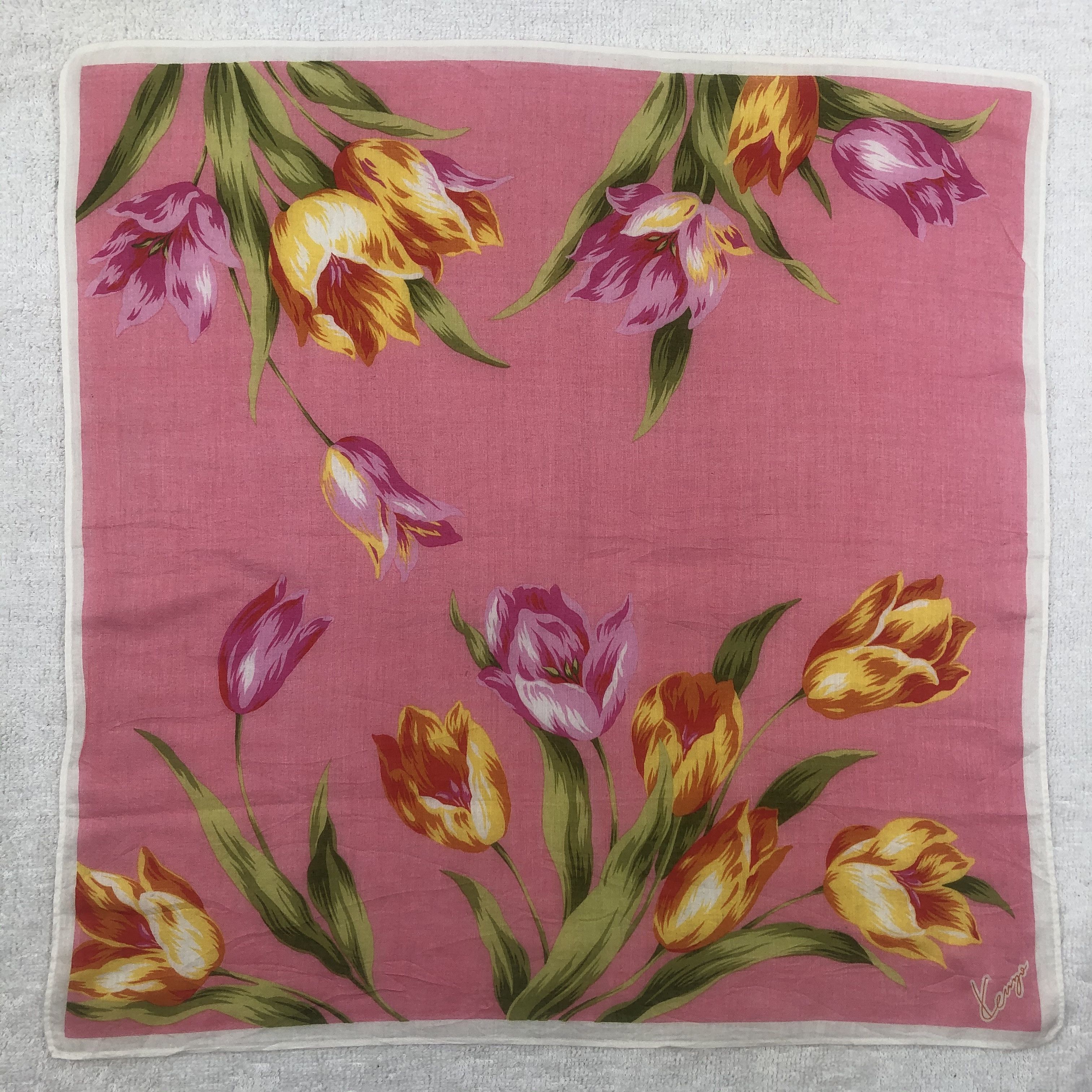Kenzo × Vintage Kenzo Handkerchief / Bandana / Neckerchief Size ONE SIZE - 2 Thumbnail
