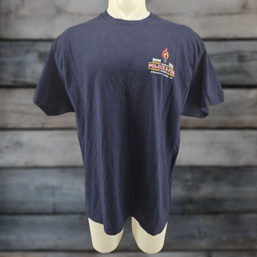 Gildan Gildan Police & Fire Games 2025 Blood Donor T Shirt XL Boys? Size US XL / EU 56 / 4 - 1 Thumbnail