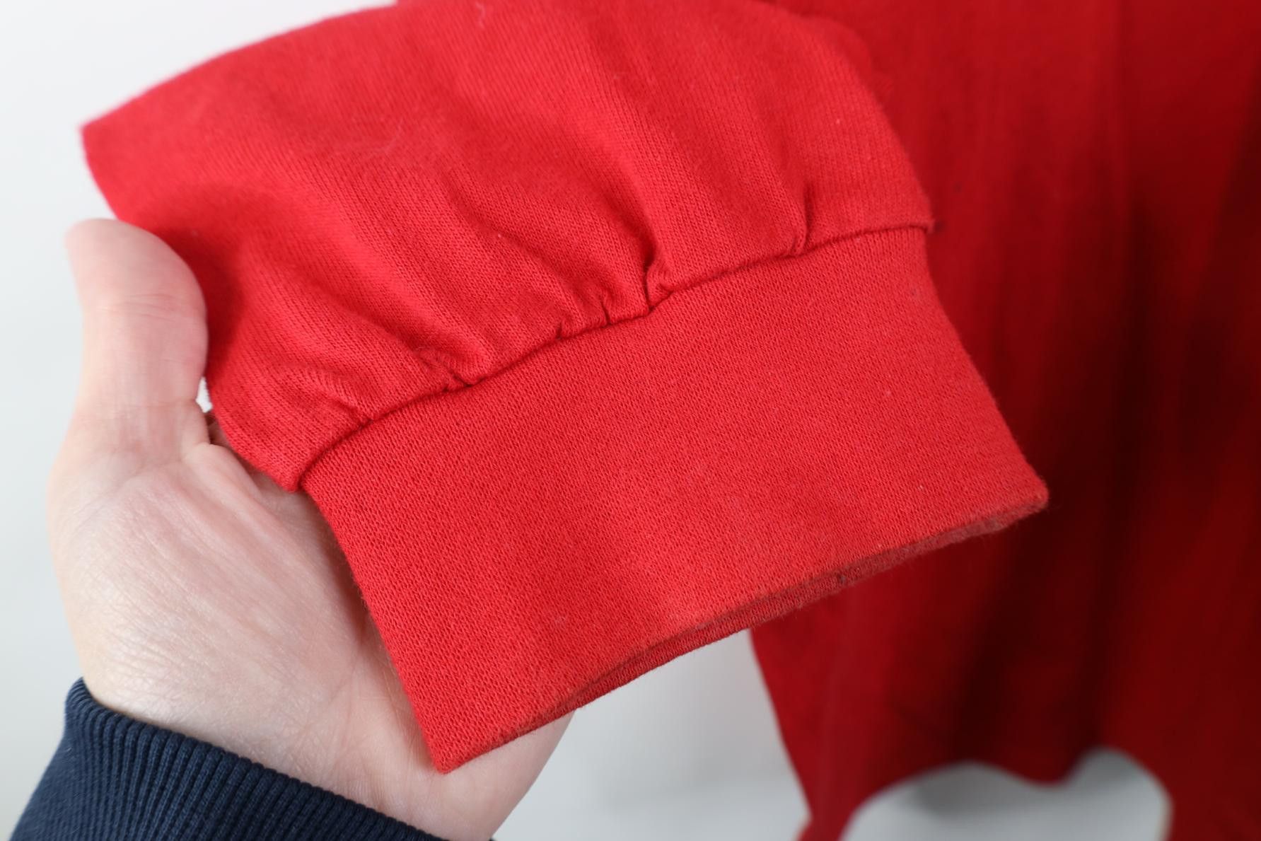 Nike Vintage Y2K Nike Swoosh Mock Neck Long Sleeve T-Shirt Red Size US XL / EU 56 / 4 - 9 Thumbnail