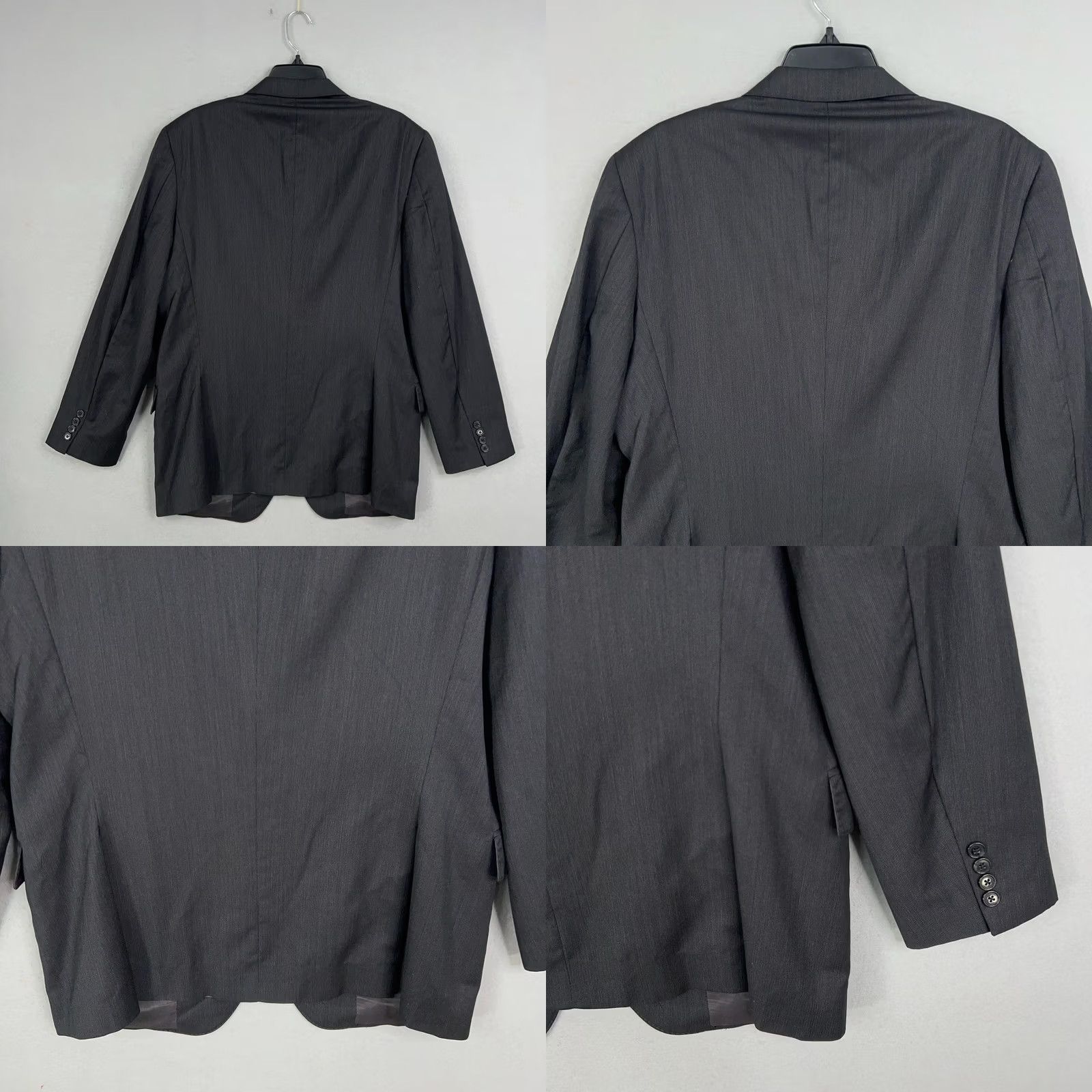 Ermenegildo Zegna Ermenegildo Zegna Jacket Mens 44 Gray Blazer 44R Wool Silk Saks Fifth Avenue USA Made Size 44R - 8 Thumbnail
