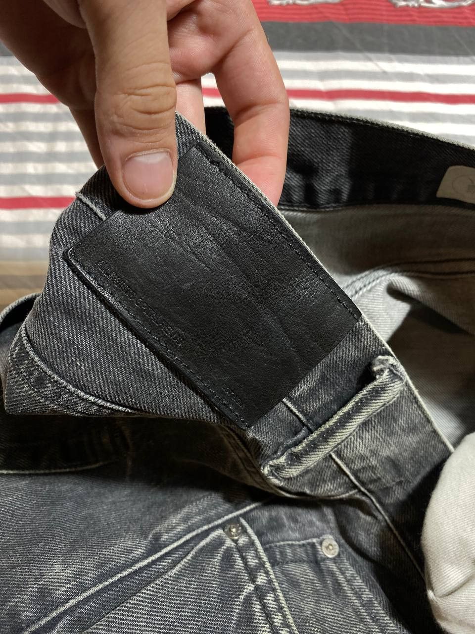 Allsaints × Vintage Allsaints Vintage Y2K Distressed Washed Slammer Jeans Size US 34 / EU 50 - 8 Thumbnail