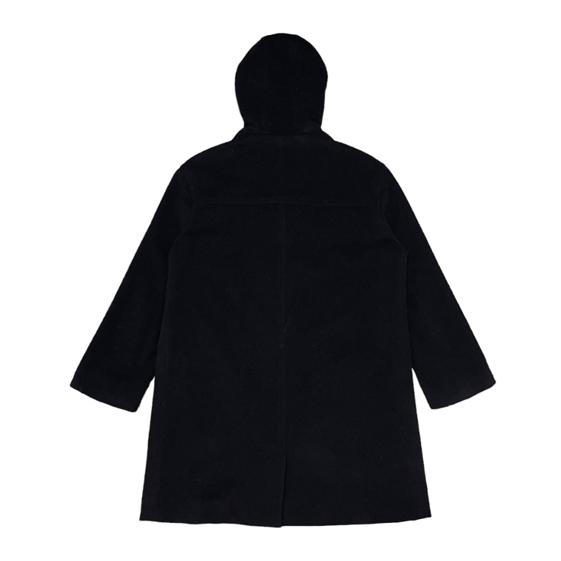 Vintage CK Calvin Klein Wool Cashmere Duffle Hooded Coat