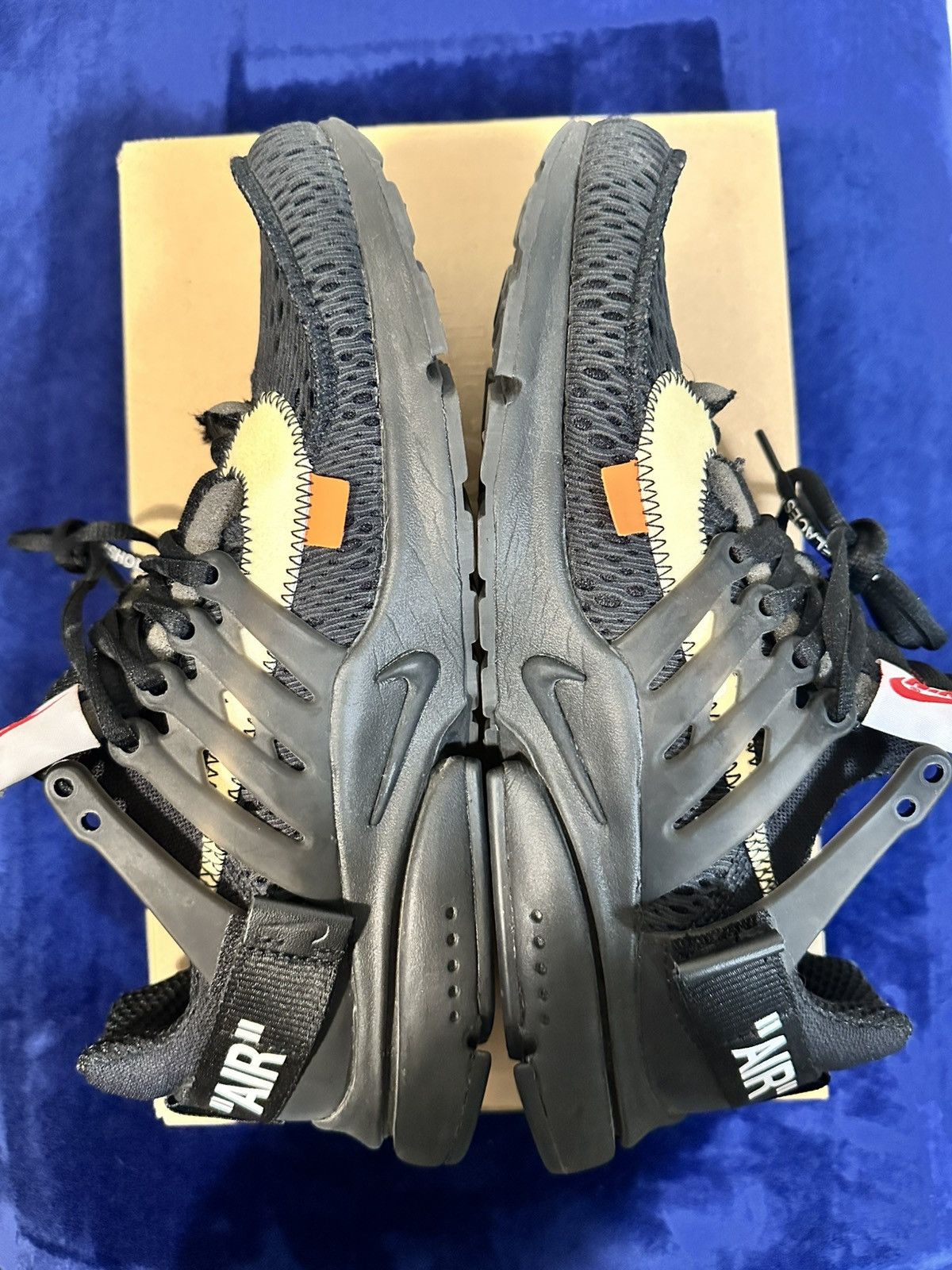 Nike × Off-White × Virgil Abloh NIKE x OFF WHITE Presto (Black) Size US 10 / EU 43 - 9 Thumbnail