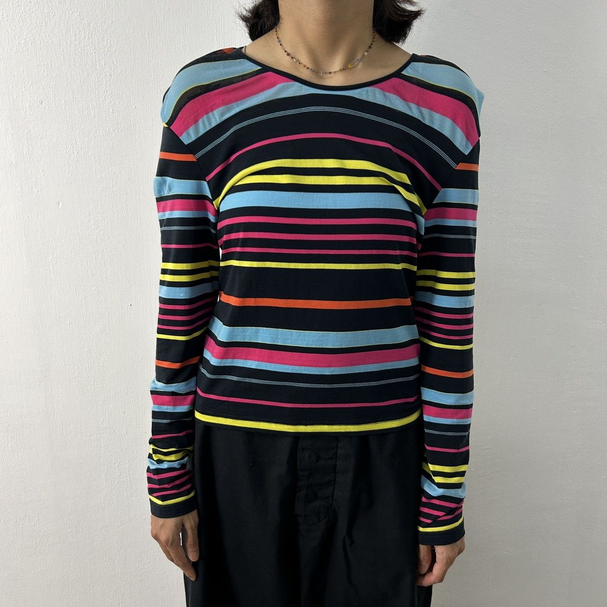 Christian Lacroix Bazaar de Christian LaCroix - Striped Top Size S / US 4 / IT 40 - 2 Thumbnail