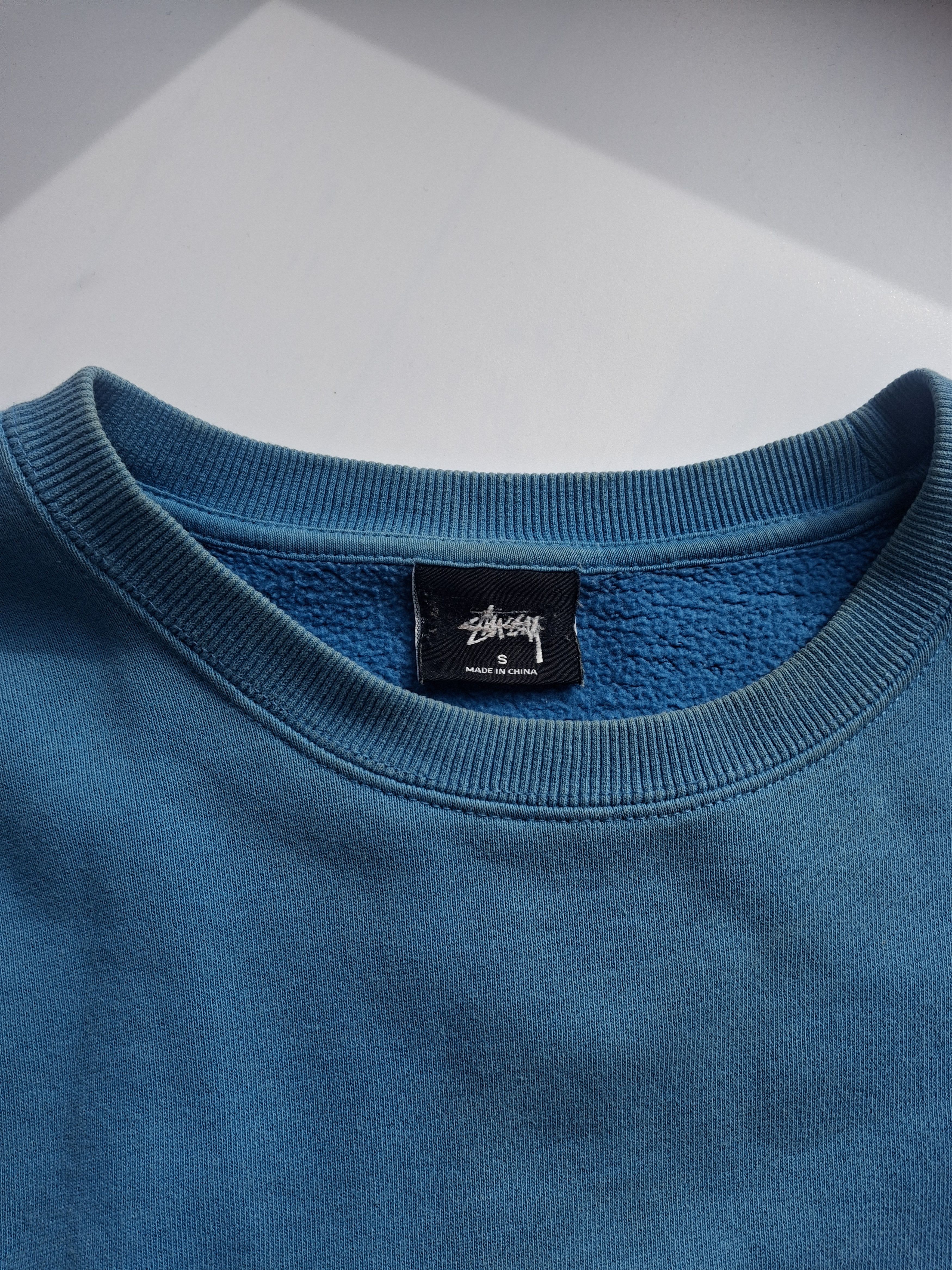 Stussy Stussy center logo crewneck sweatshirt Size US S / EU 44-46 / 1 - 3 Thumbnail
