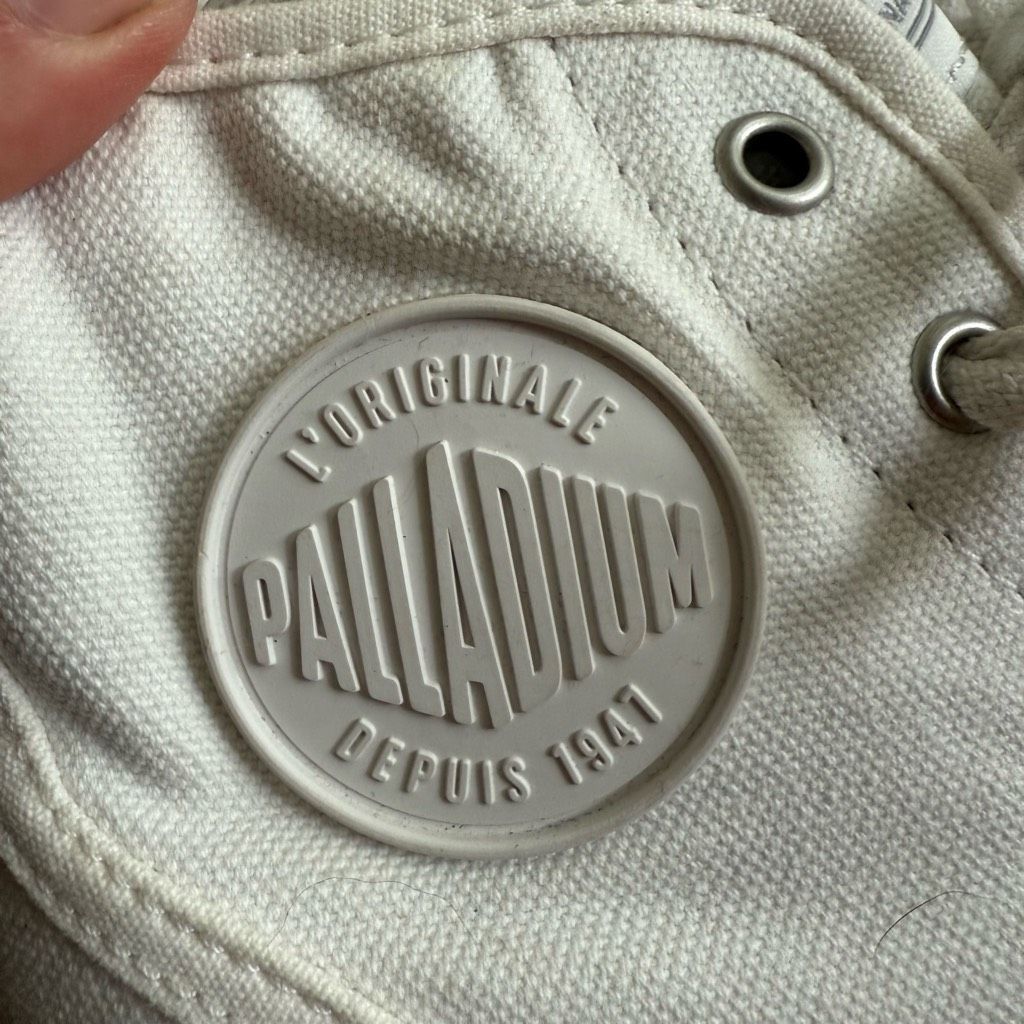 Palladium Palladium Pampa Hi Star White Chunky Lug Sole ahi Top Sneake Size US 7 / IT 37 - 3 Thumbnail