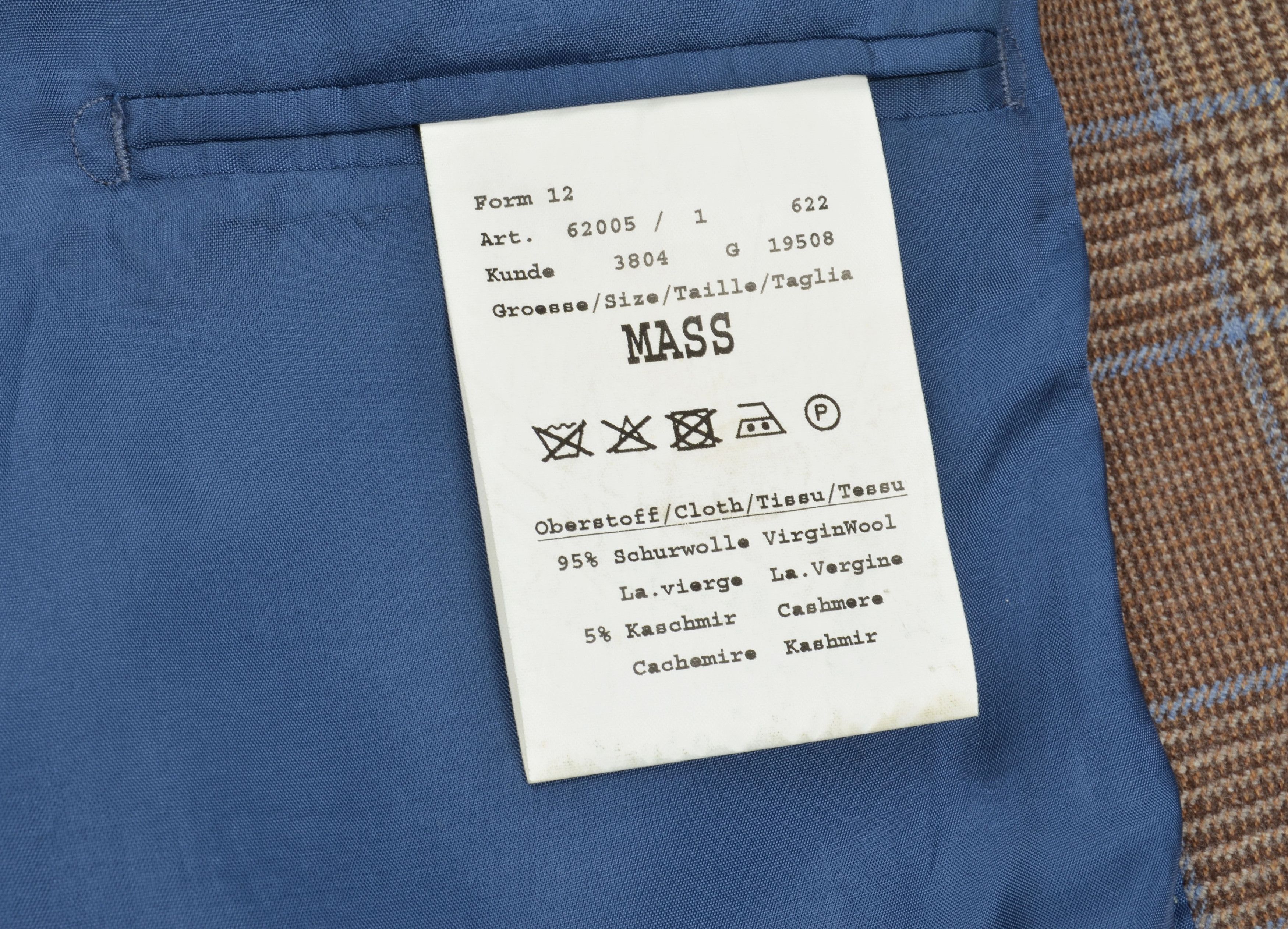 Ermenegildo Zegna Ermenegildo Zegna Fuchs Fashion Wool Cashmere Blazer Size 44R - 8 Thumbnail