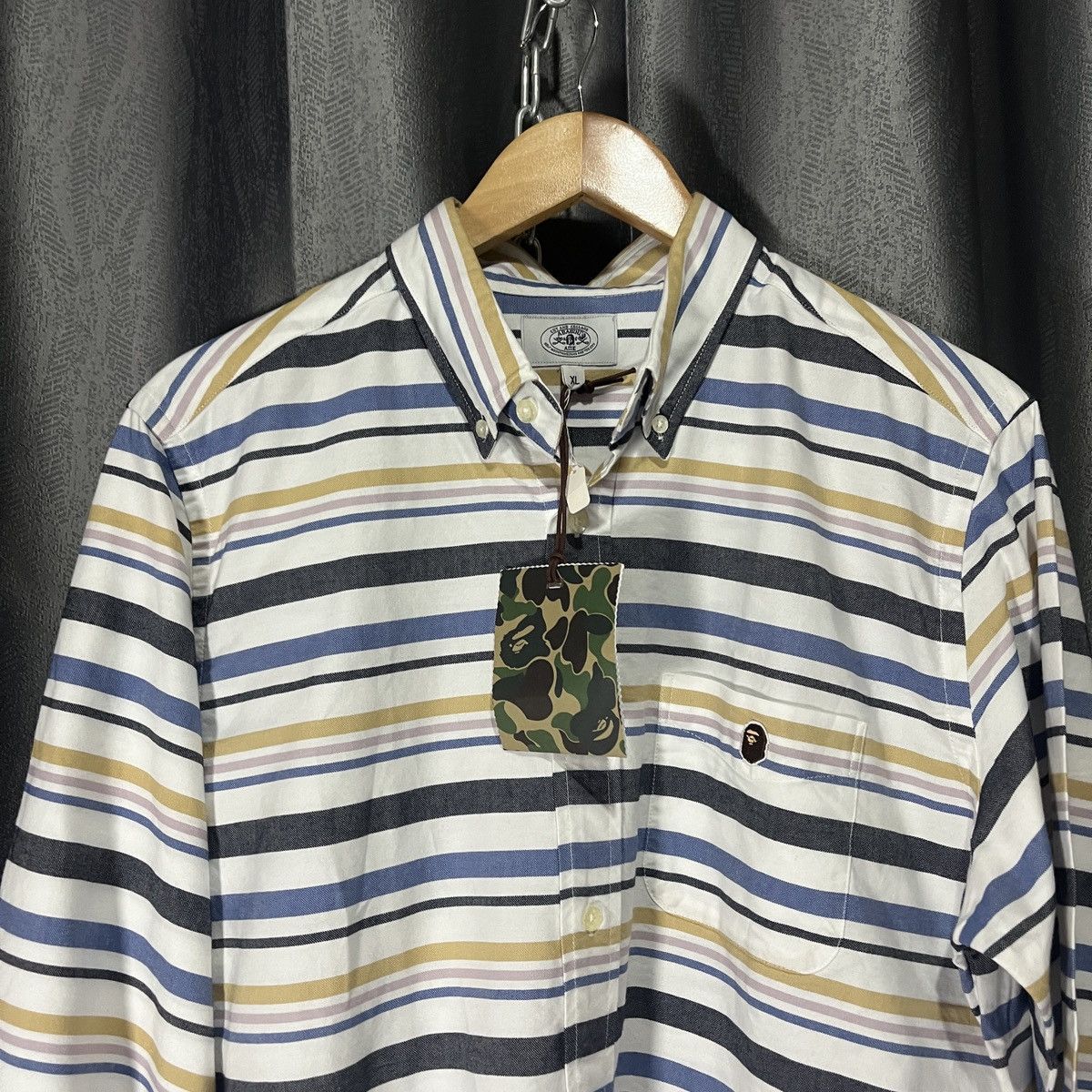 Bape BRAND NEW BAPE LONGSLEEVE SHIRT Size US XL / EU 56 / 4 - 4 Thumbnail