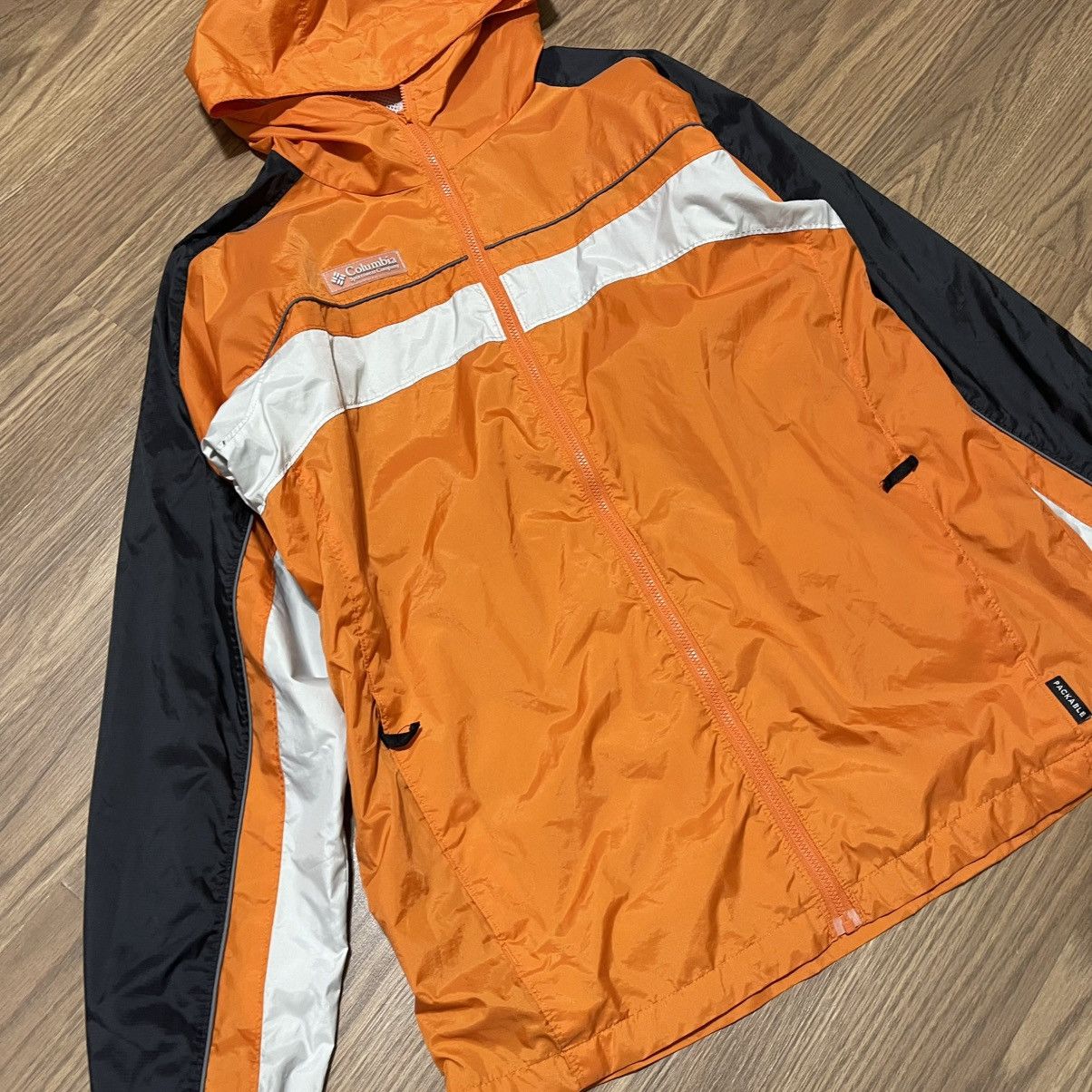 Columbia Vintage orange columbia lightweight hooded rain jacket Size US M / EU 48-50 / 2 - 4 Thumbnail