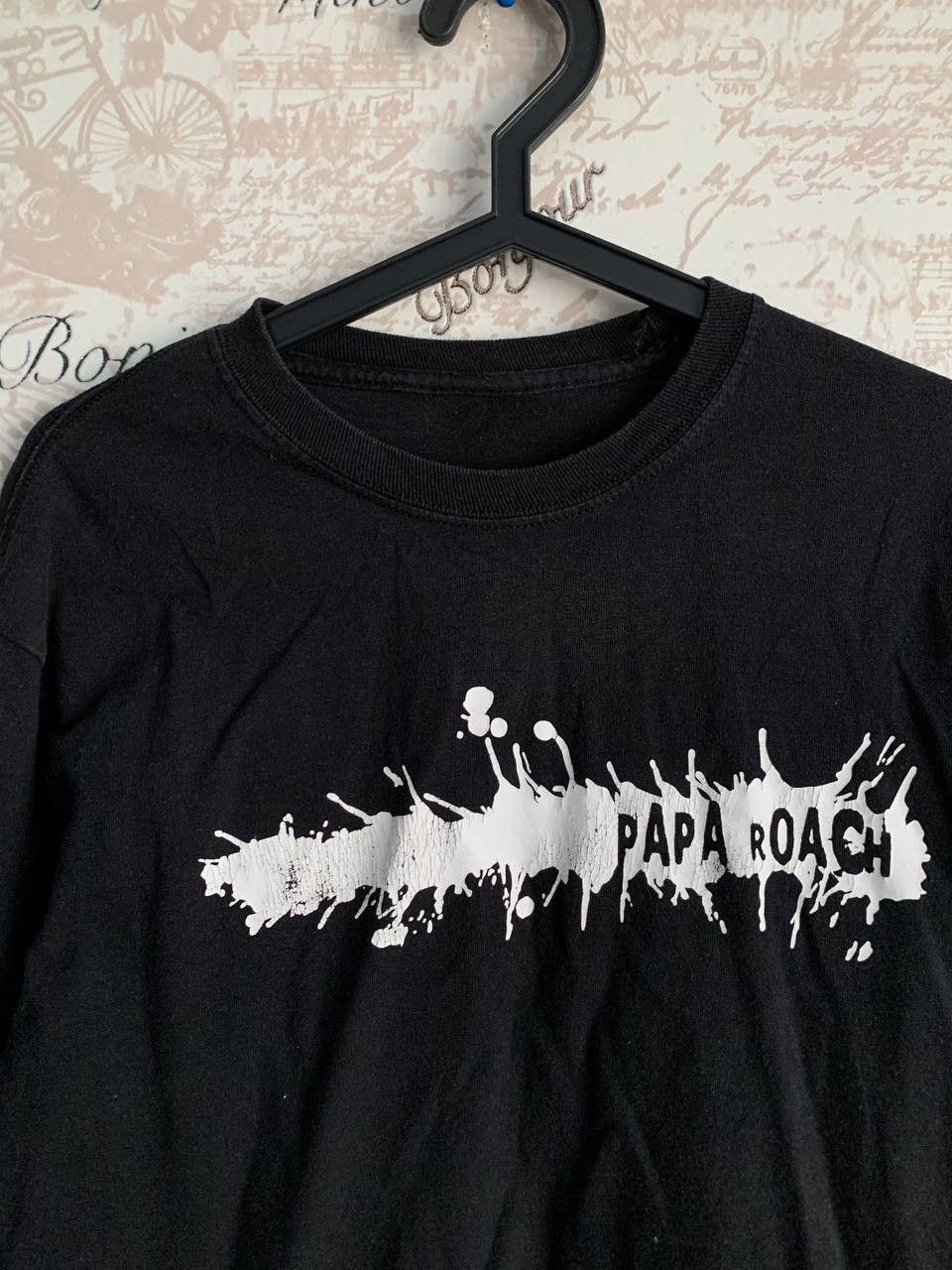 Band Tees Vintage logsleeve papa roach Size US M / EU 48-50 / 2 - 2 Thumbnail