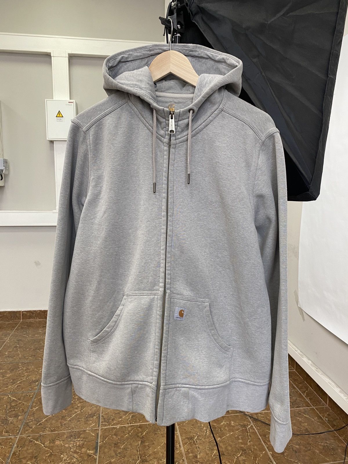Carhartt 🇺🇸 Vintage 90s Carhartt Works Zip Hoodie Rare Retro Hype Y2K Size US XL / EU 56 / 4 - 1 Thumbnail