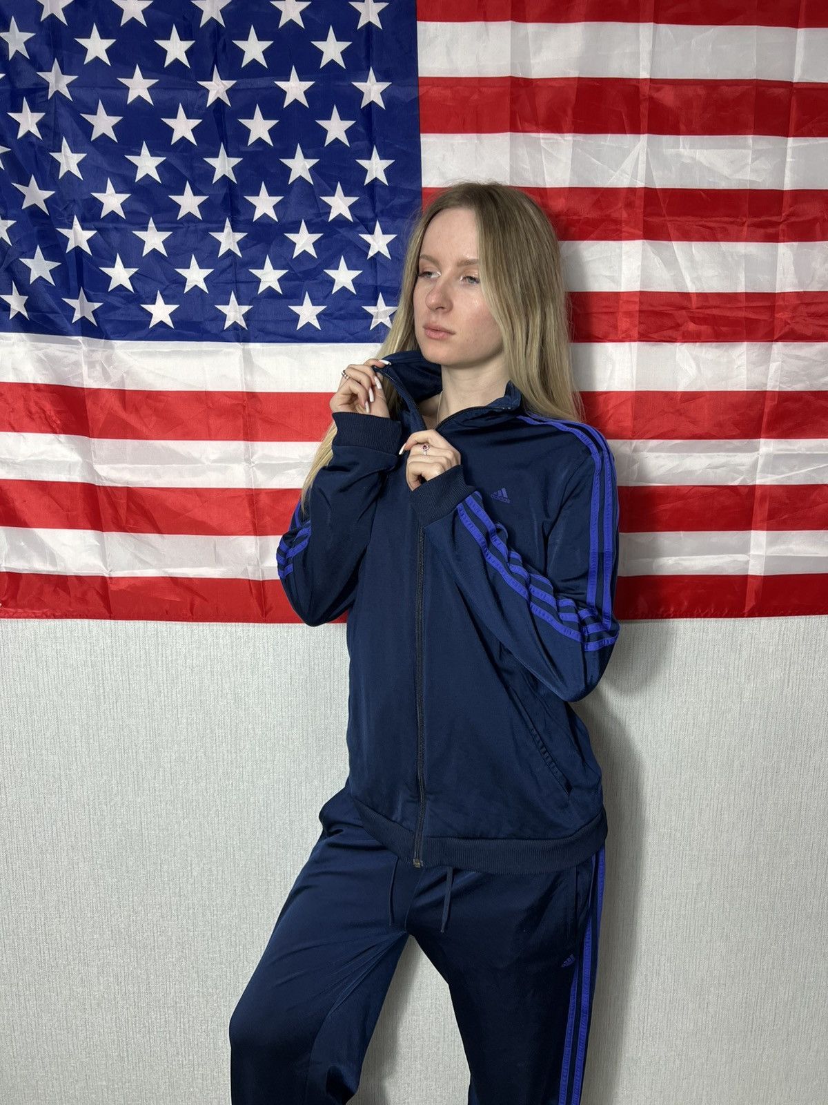 Adidas Crazy Vintage Adidas Track Suit Y2k Hysteric Glamour 00s Size M / US 6-8 / IT 42-44 - 1 Thumbnail