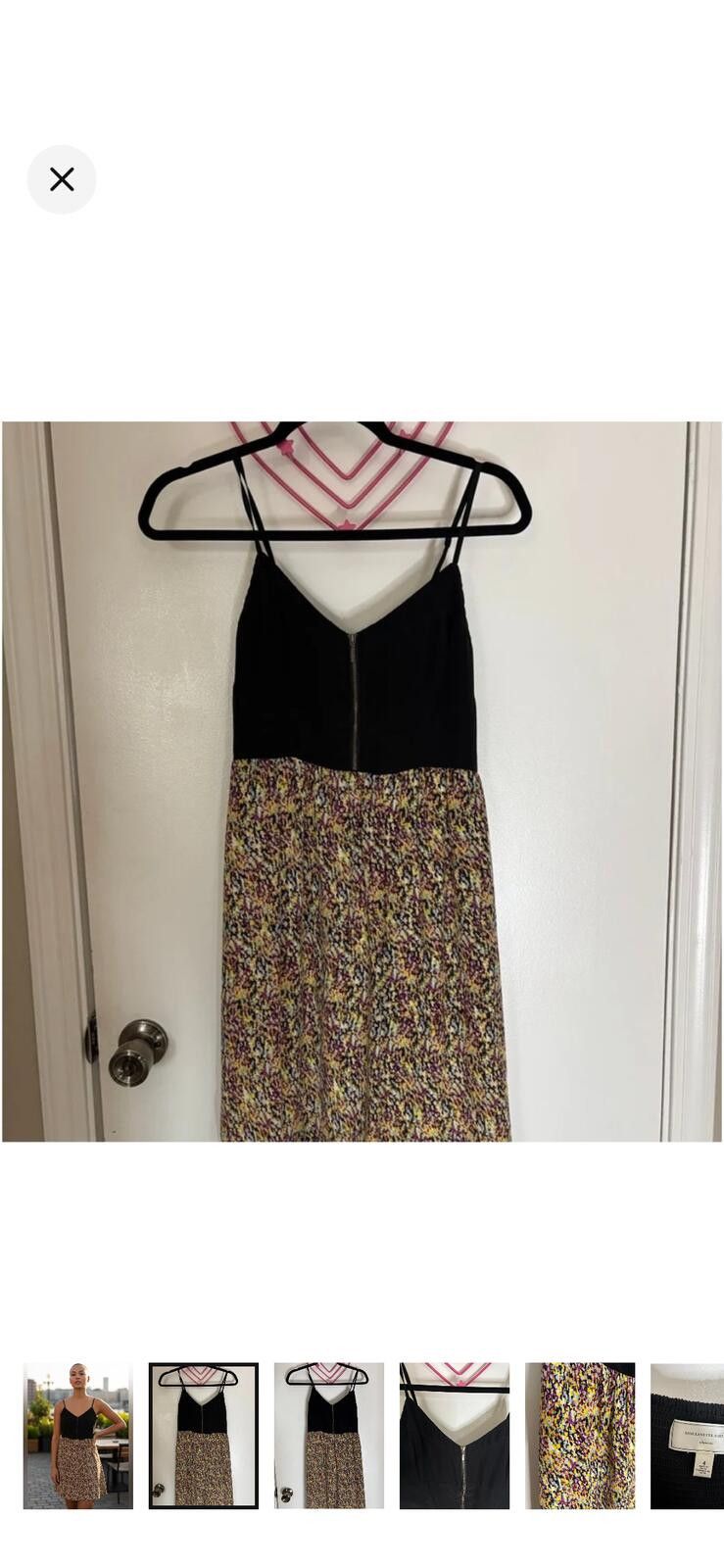 Other (ANTHROPOLOGIE) MOULINETTE SOEURS | Spaghetti Strap Dress Size S / US 4 / IT 40 - 2 Thumbnail