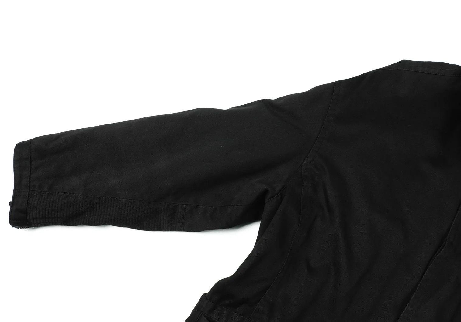Issey Miyake Quilted L Jacket with Riri Zip Cuffs in Black, Size L Size US L / EU 52-54 / 3 - 4 Thumbnail