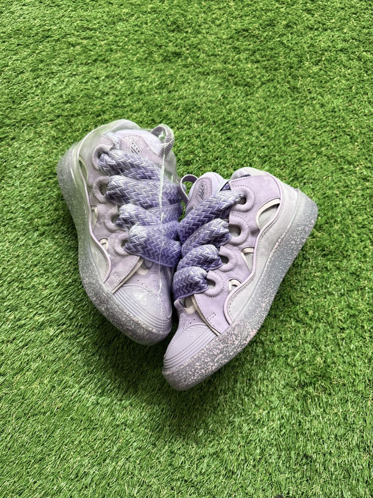 Lanvin Lanvin Curb Sneaker ‘Purple’ Size US 5.5 / EU 38 - 2 Thumbnail