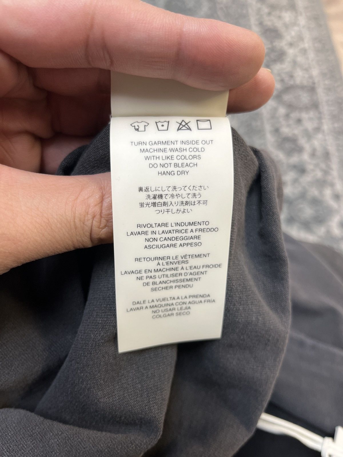 Fear of God Fear Of God Sinners L/S T Shirt Size US S / EU 44-46 / 1 - 2 Thumbnail