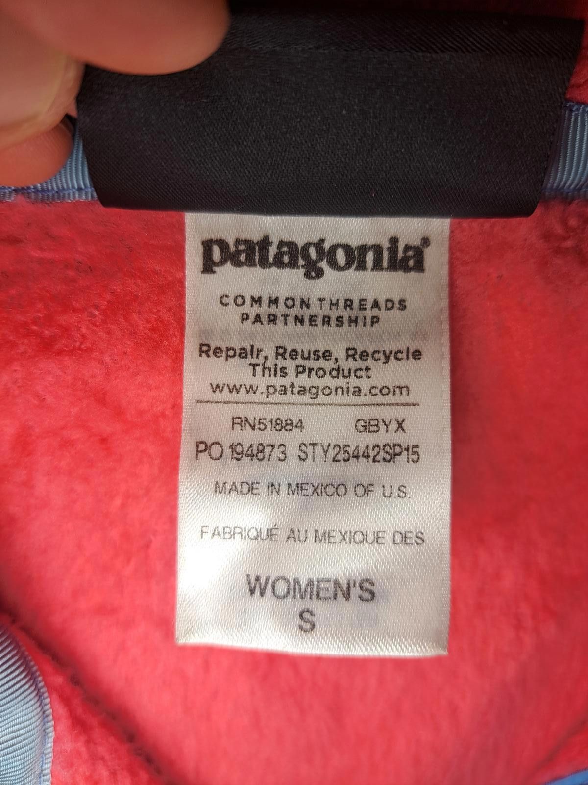 Patagonia Patagonia Snap T Pullover Jacket Womens Small Pink Polartec Size S / US 4 / IT 40 - 4 Thumbnail