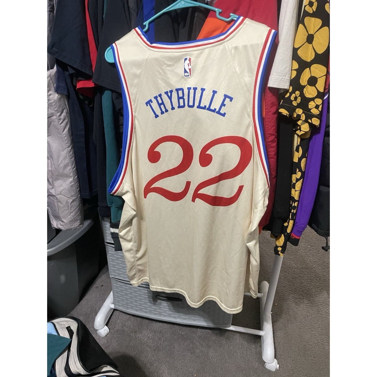 Nike Size 3XL- Nike Swingman NBA 76ers Matisse Thybulle Jersey Size US XXL / EU 58 / 5 - 2 Thumbnail
