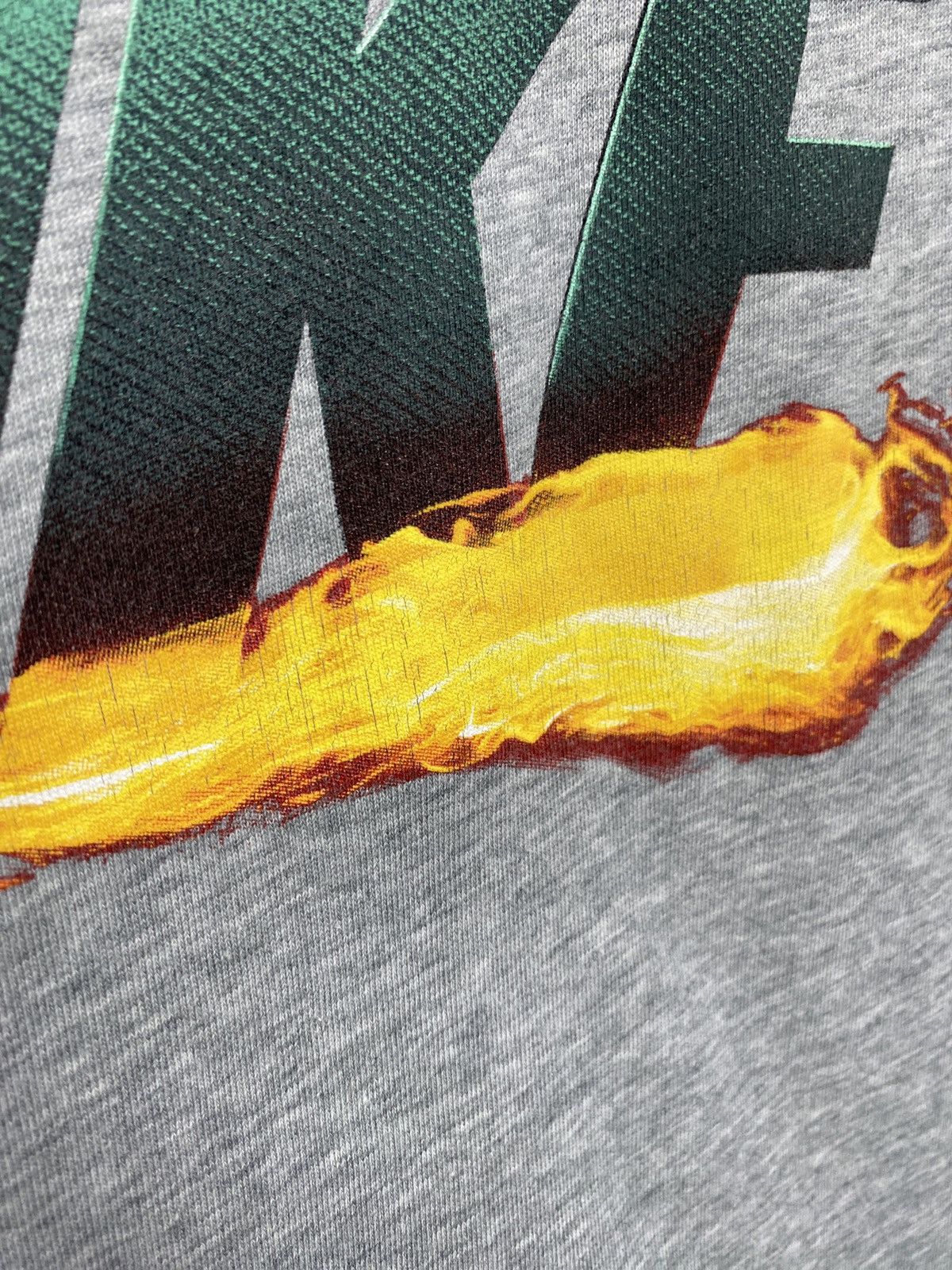 Japanese Brand 🔥🇺🇸 Nike Fire Swoosh Dri Fit Drill T-Shirt Y2K Hype Rare Size US S / EU 44-46 / 1 - 9 Thumbnail