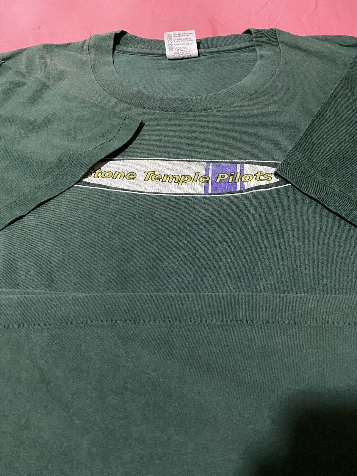 Band Tees × Vintage Stone Temple Pilot STP North America 1996 Tour T Shirt Size US XL / EU 56 / 4 - 4 Thumbnail