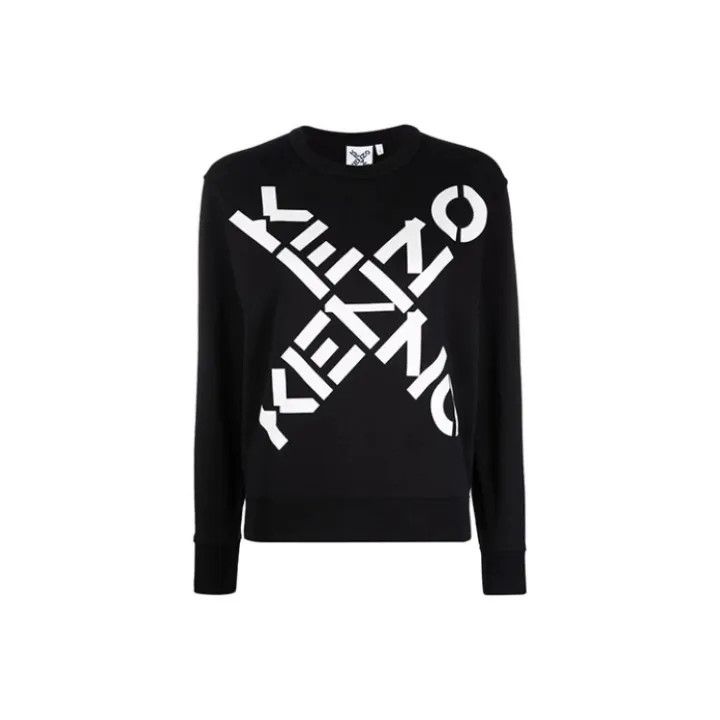 Kenzo Kenzo Logo Sweater for Women Black 0079 Size M / US 6-8 / IT 42-44 - 1 Thumbnail