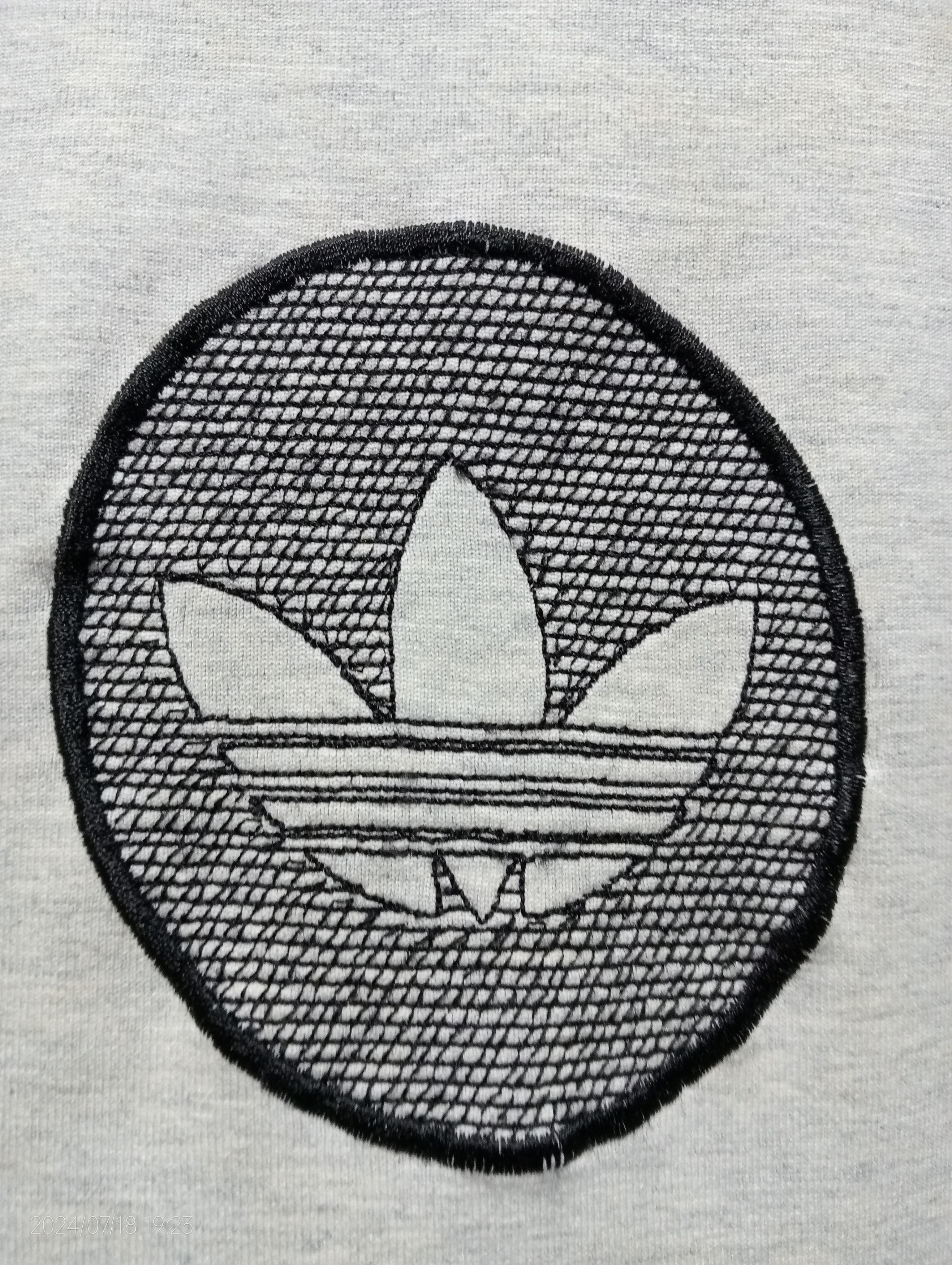 Adidas Vintage '90s Distressed Adidas Tee USA Size US M / EU 48-50 / 2 - 8 Thumbnail