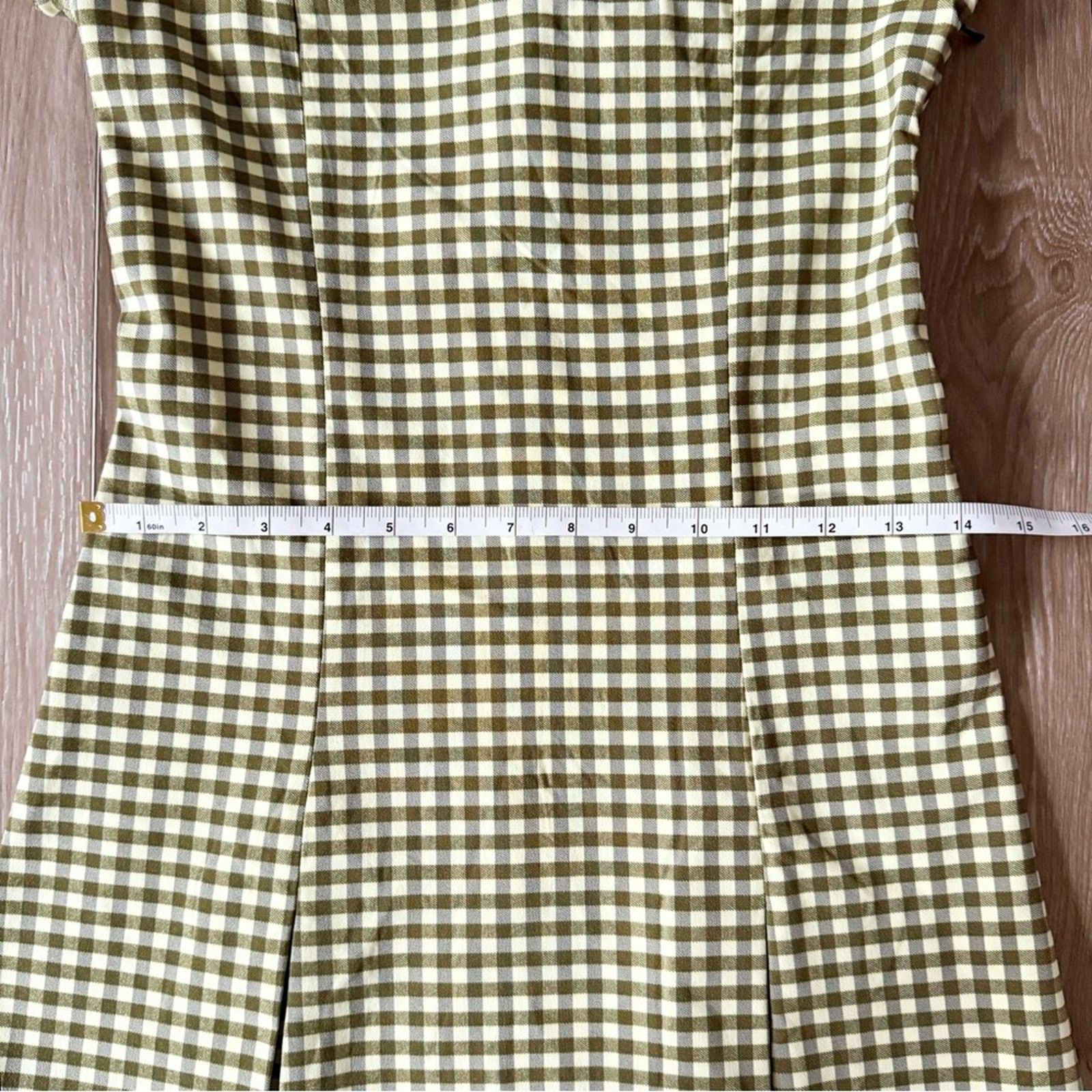 Urban Outfitters Urban Outfitters Margot Strapless Drop Waist Gingham Dress M Size M / US 6-8 / IT 42-44 - 11 Thumbnail