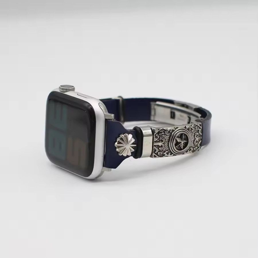 Jewelry Apple Watch PU Leather Band - 41 mm Size ONE SIZE - 2 Thumbnail