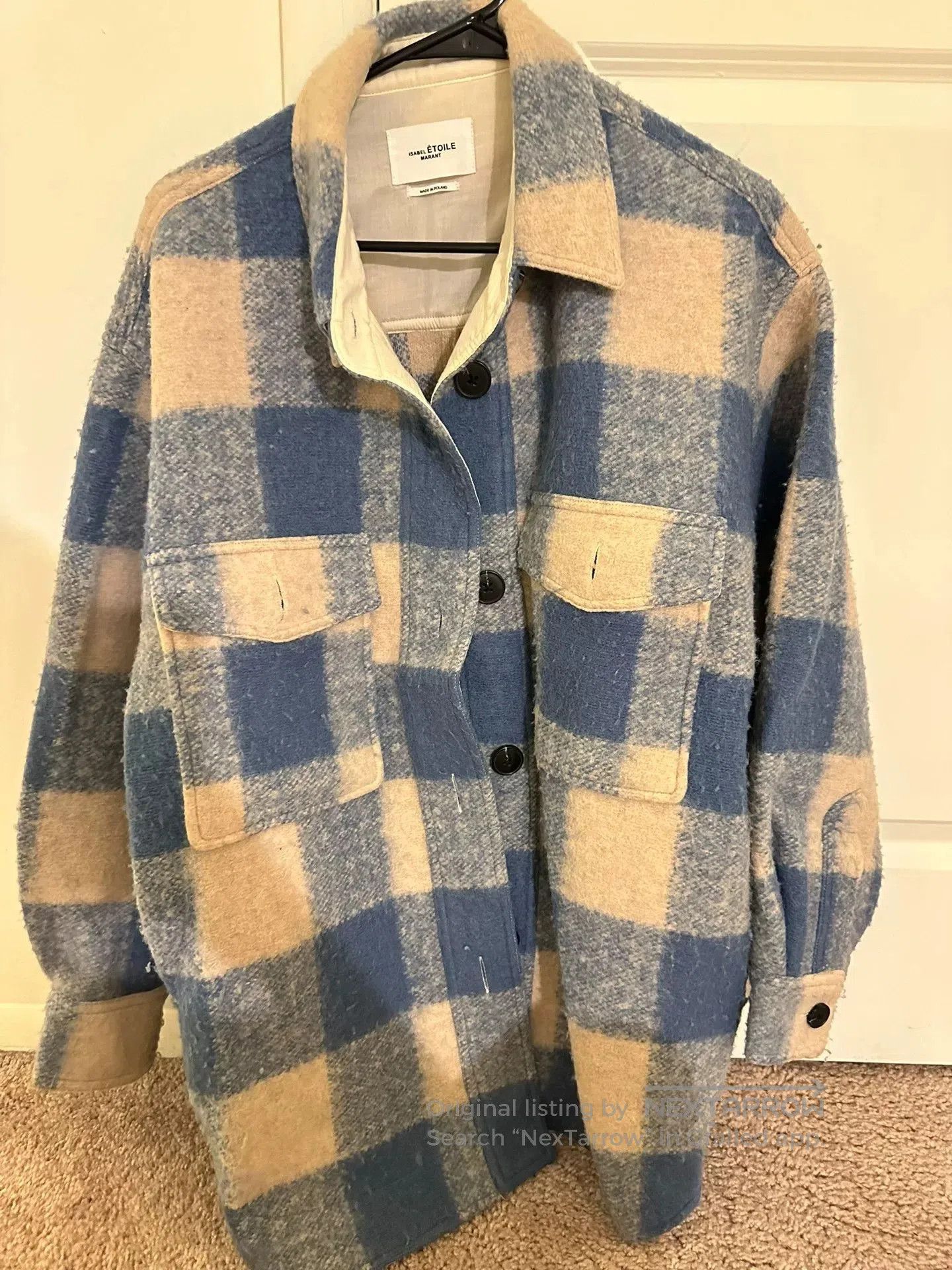 Isabel Marant Isabel Marant Blue and White Jacket. Size XXS / US 00 / IT 34 - 1 Thumbnail