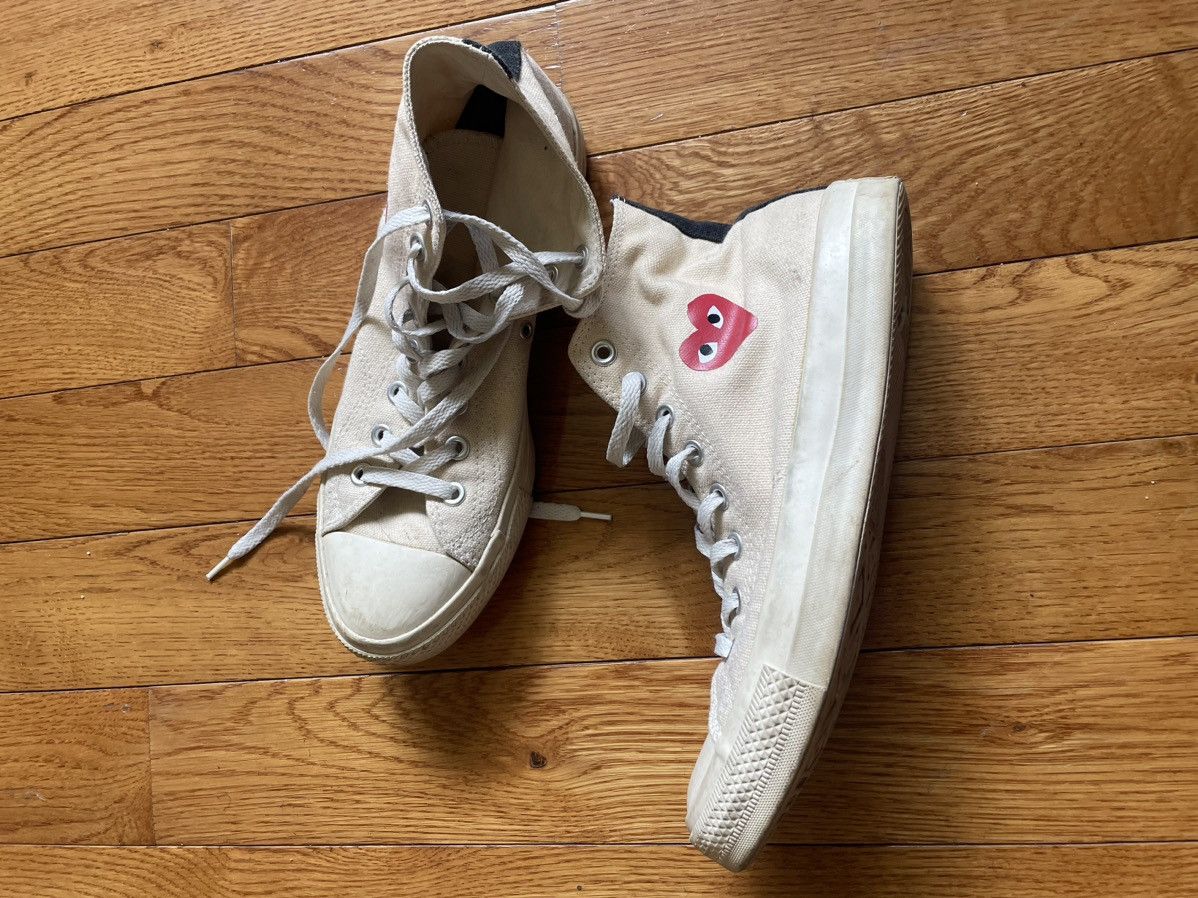 Comme des Garcons PLAY Men’s CDG Chucks Size US 8 / EU 41 - 5 Thumbnail
