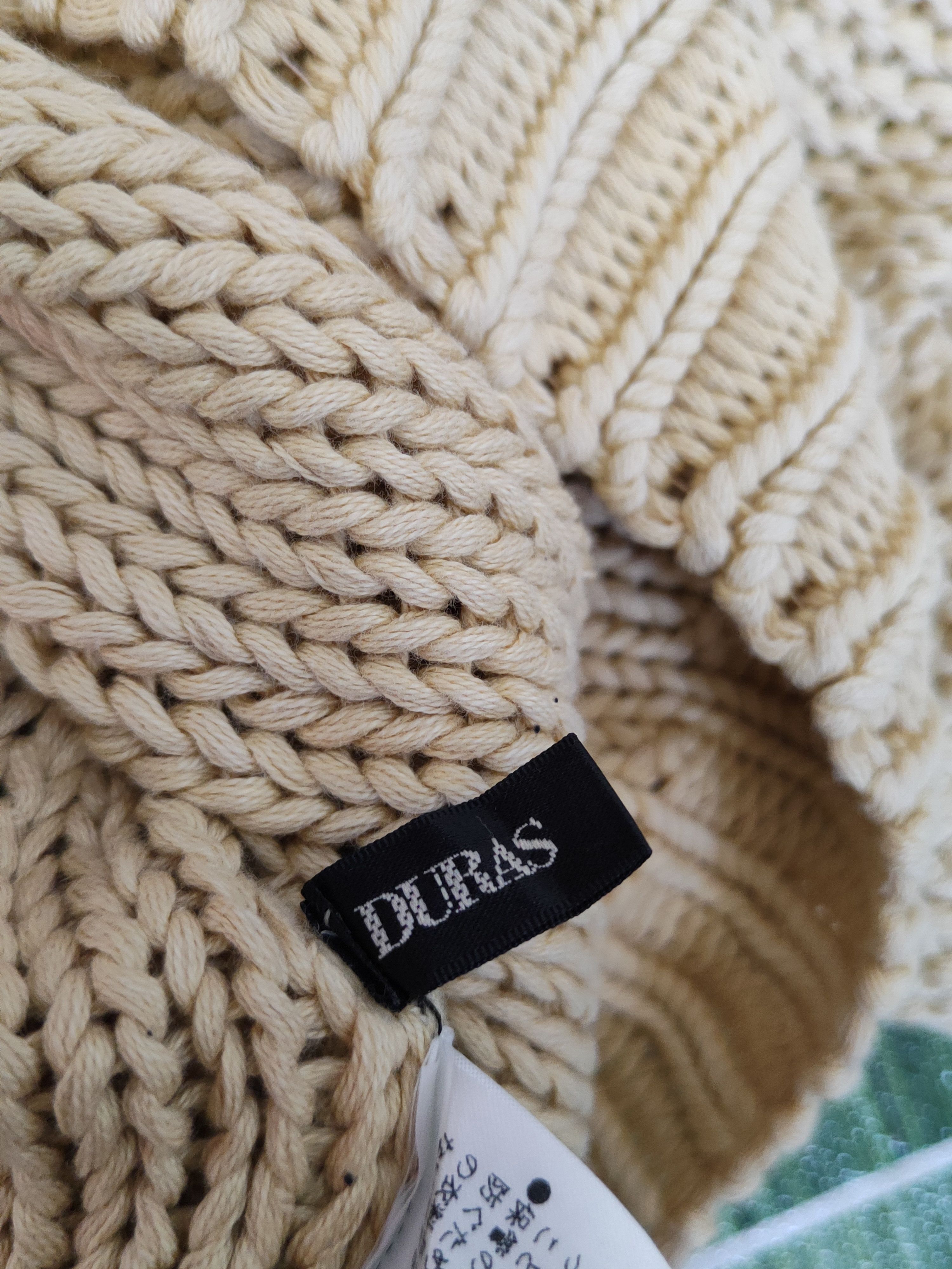 Homespun Knitwear Duras Yellow Knitwear crochet mesh net Crop Tops #S1686 Size M / US 6-8 / IT 42-44 - 11 Thumbnail