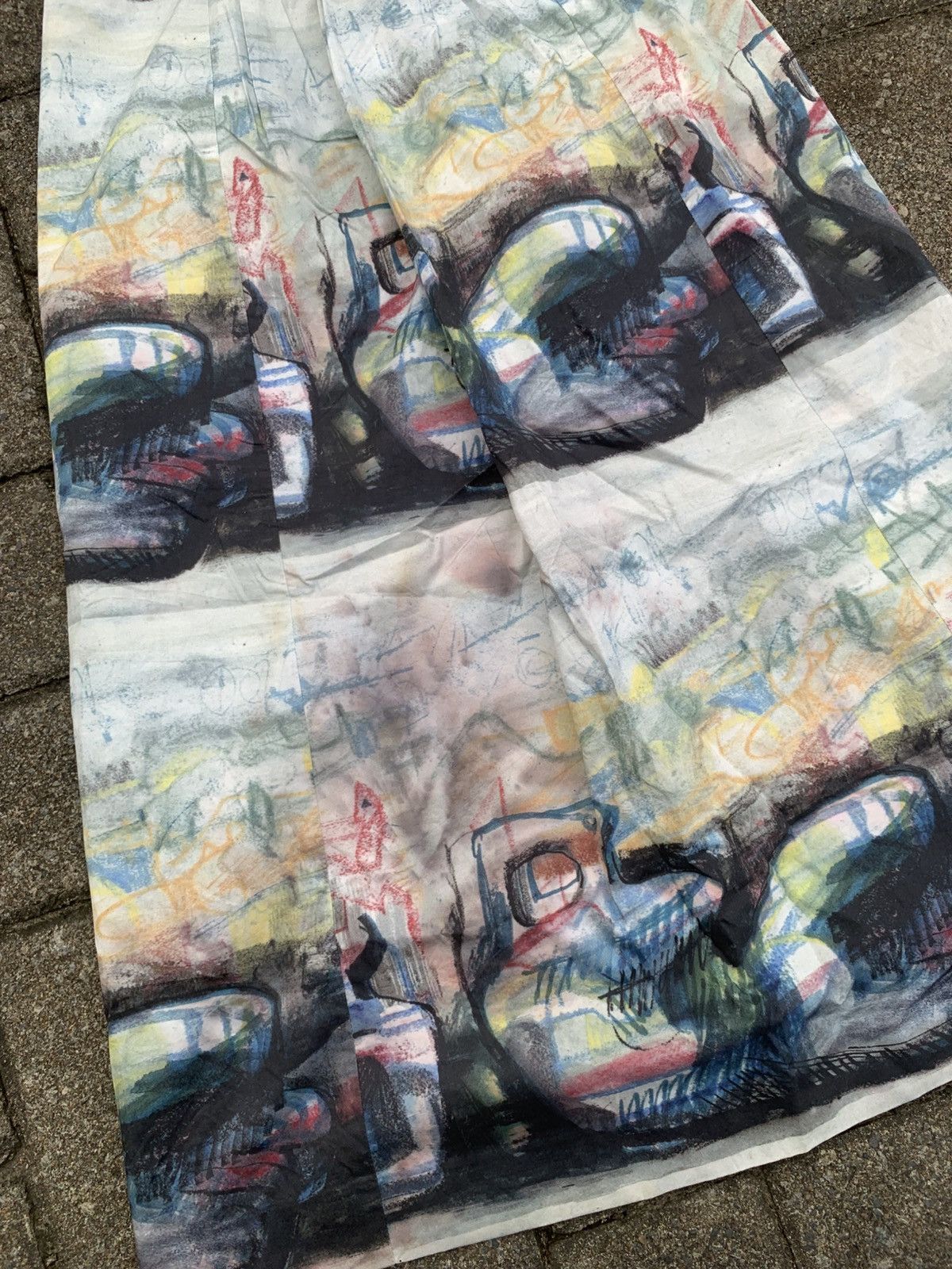 Burberry Skirt Burberry All Over Art Print Size 25" / US 0 / IT 36 - 3 Thumbnail