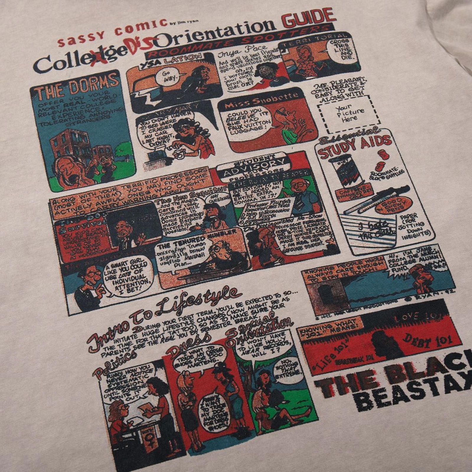 Other Vintage Sassy Comic College Orientation Guide T-Shirt Size US XL / EU 56 / 4 - 2 Thumbnail