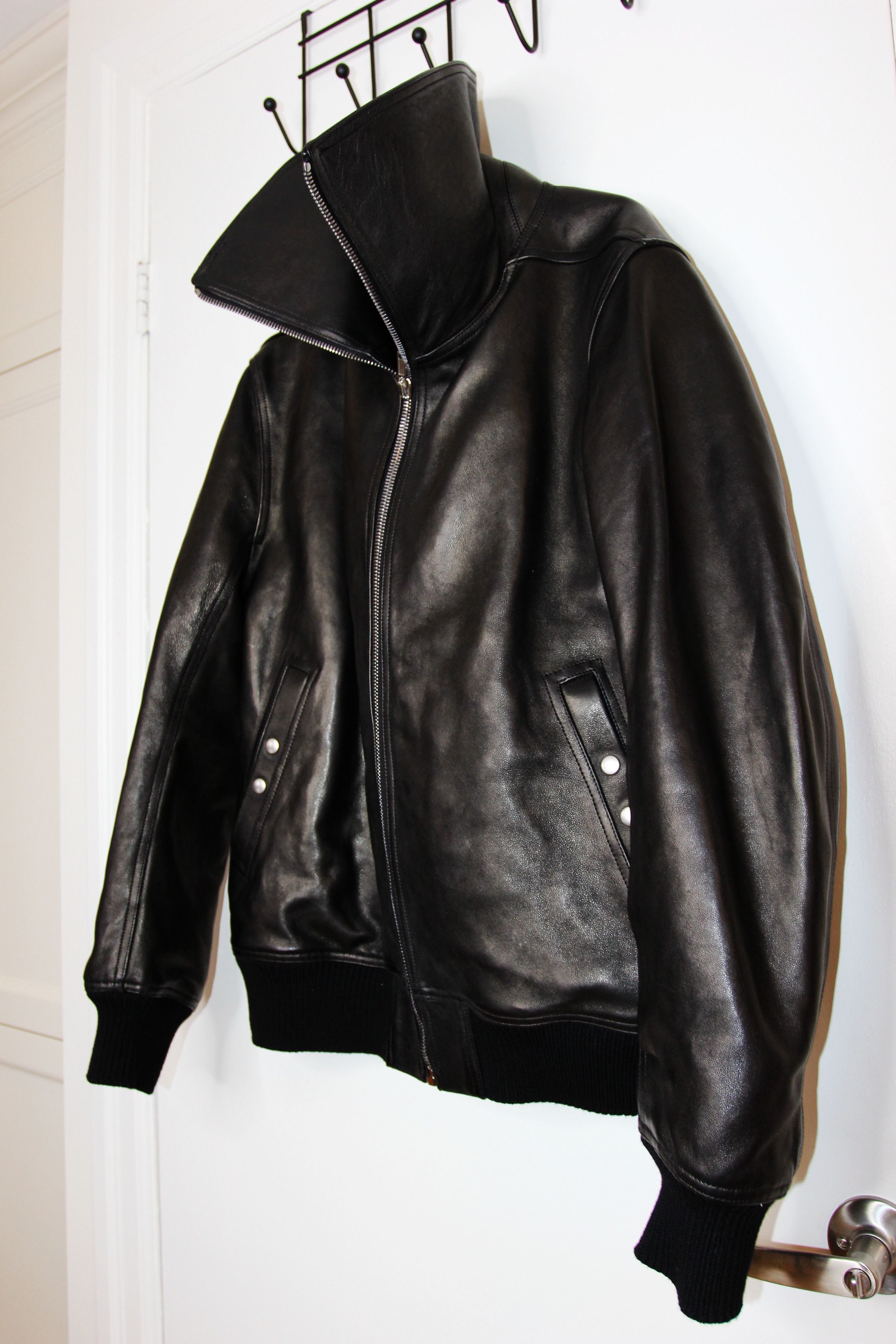 Rick Owens BNWT AW25 RICK OWENS "CONCORDIANS" DRACUCOLLAR JACKET 44 Size US M / EU 48-50 / 2 - 5 Thumbnail