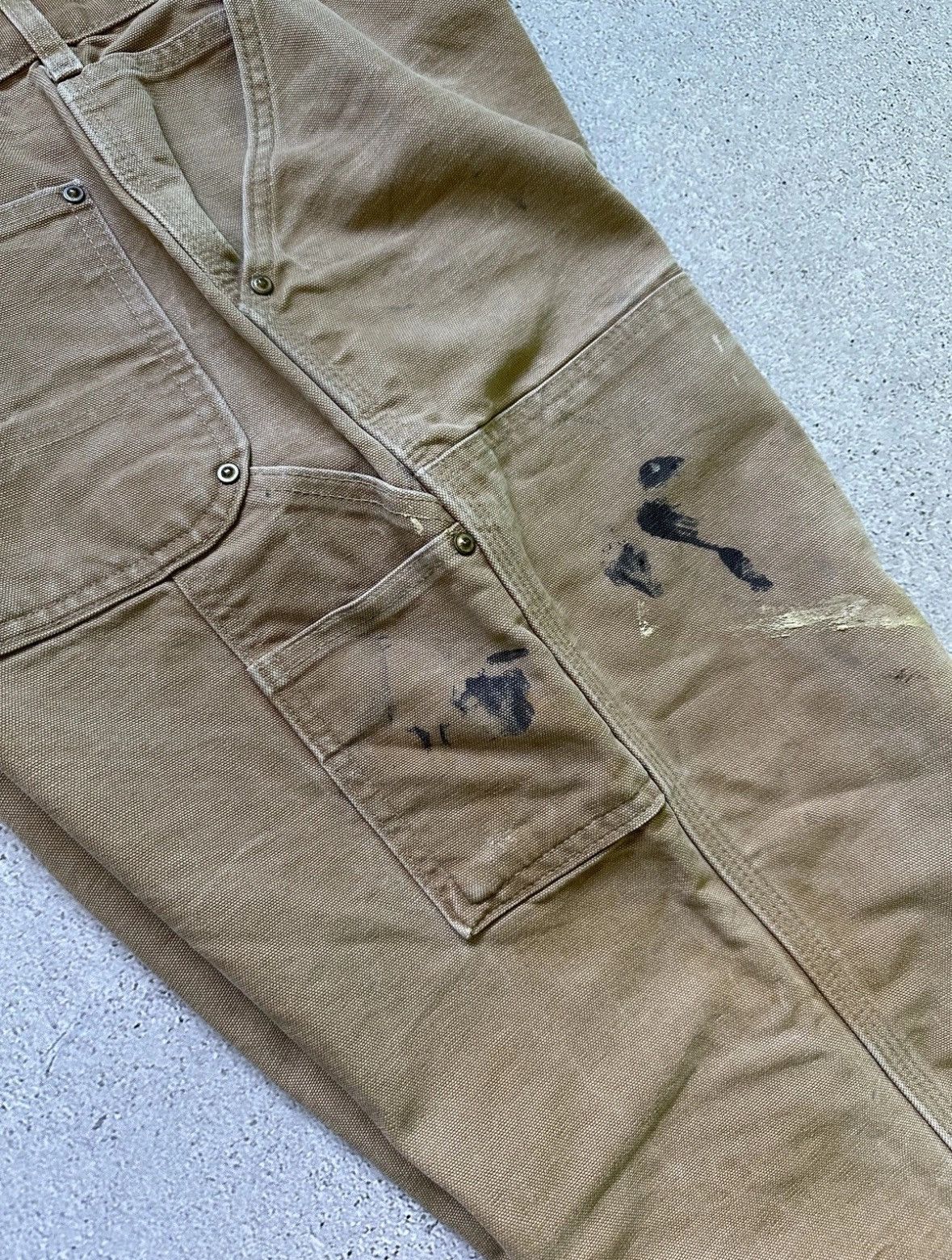 Carhartt Vintage Carhartt Double Knee Work Pants 34/32 Made in USA Size US 34 / EU 50 - 5 Thumbnail