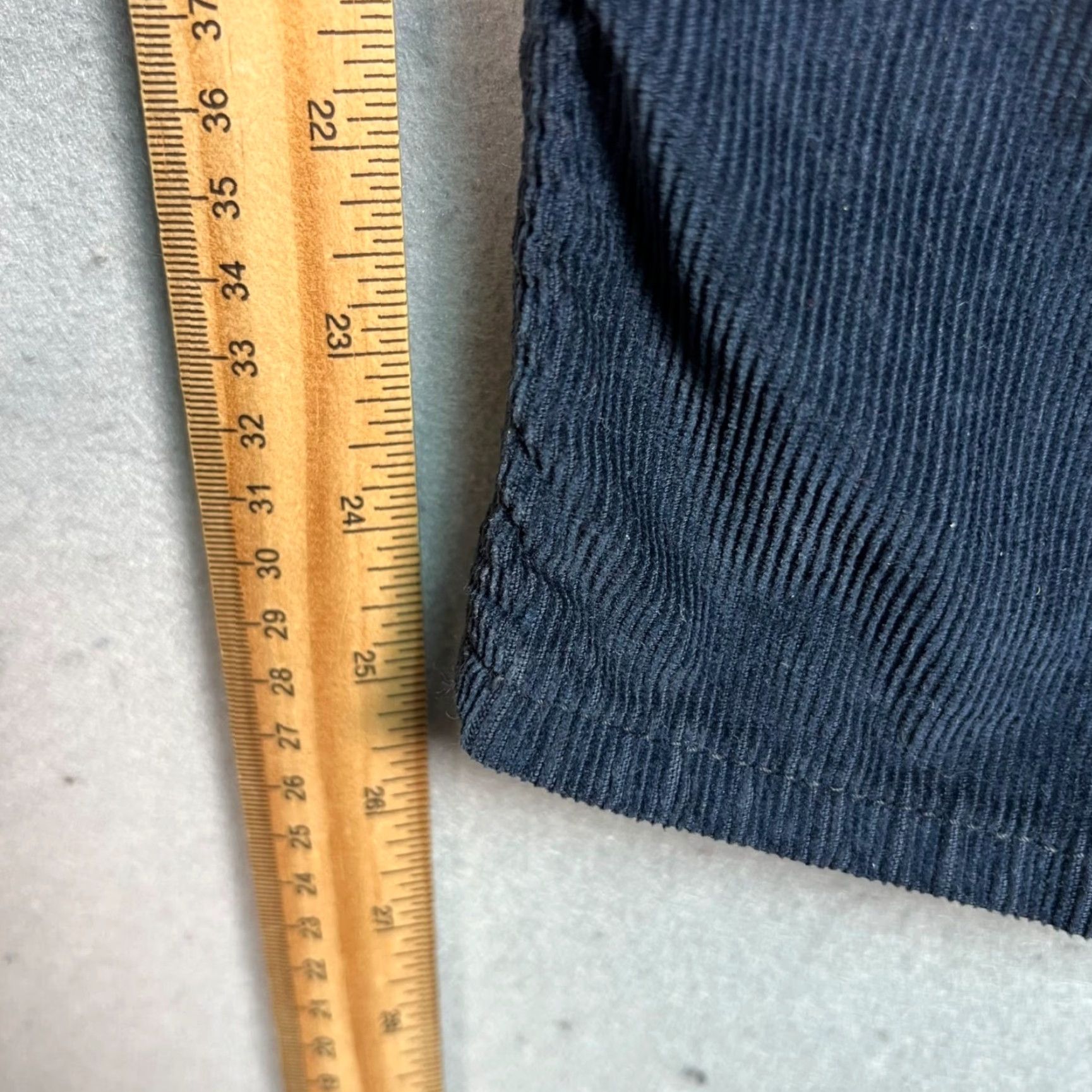 Acne Studios ACNE STUDIOS Womens Blue Corduroy Pants Size 27 Slim Fit Tapered Chino Made in Italy Size 27" / US 4 / IT 40 - 7 Thumbnail