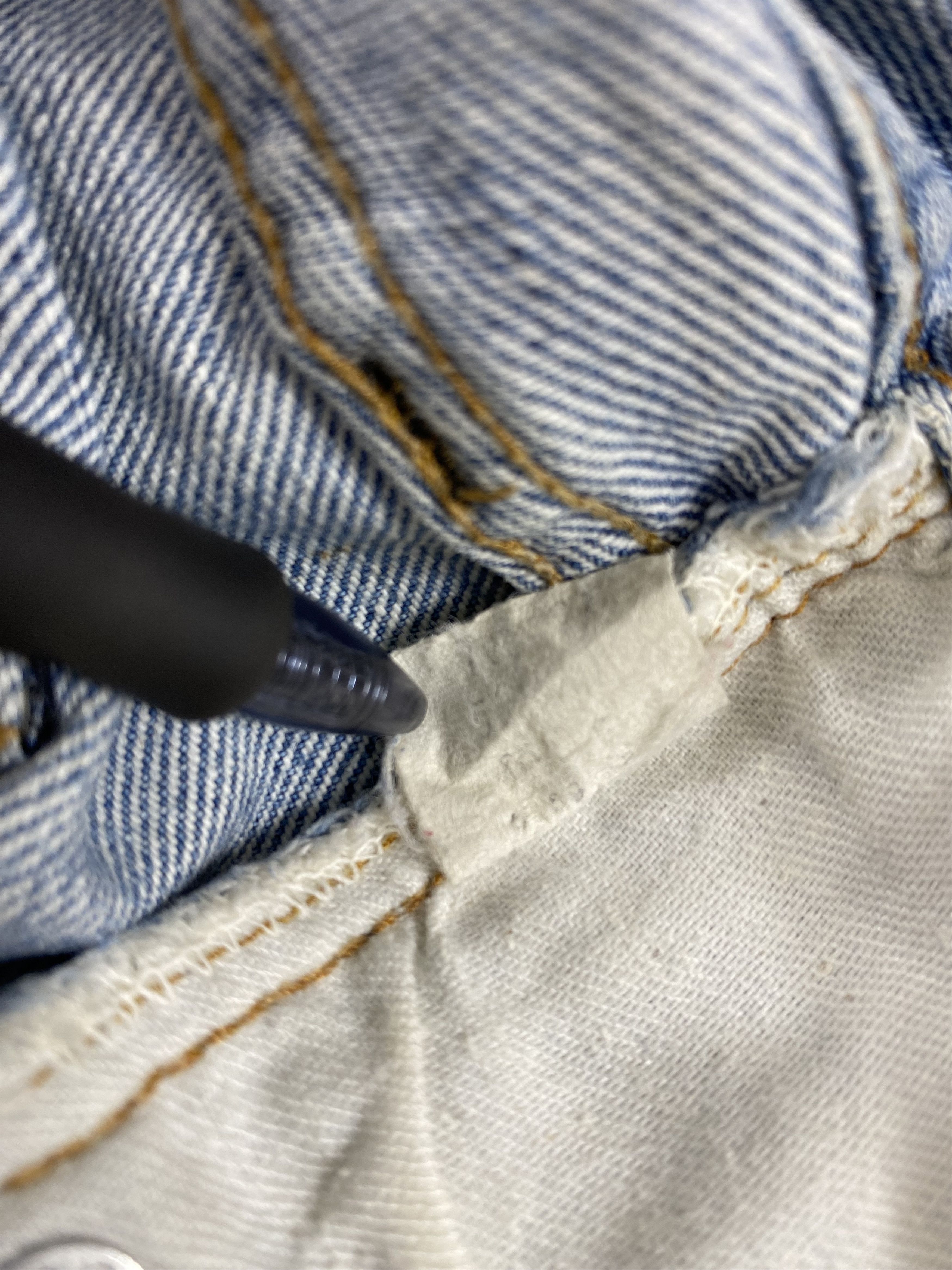 Levi's Redline 80s Vintage Levi's 501 Top Button #6 29x29.5 -JN3954 Size US 29 - 10 Thumbnail