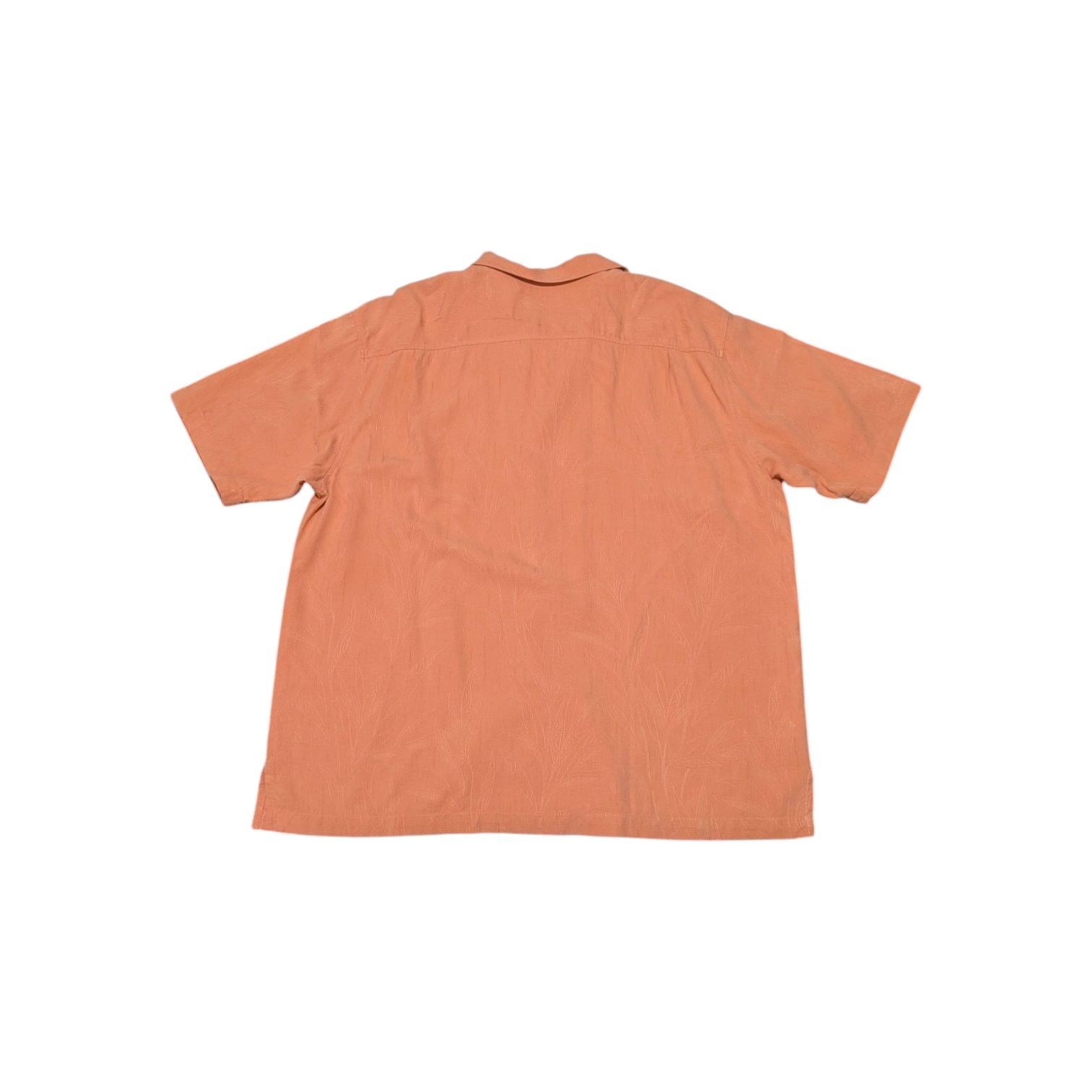 Tommy Bahama Tommy Bahama Original Fit Islander Fronds Camp Shirt Orange Size US XL / EU 56 / 4 - 2 Thumbnail