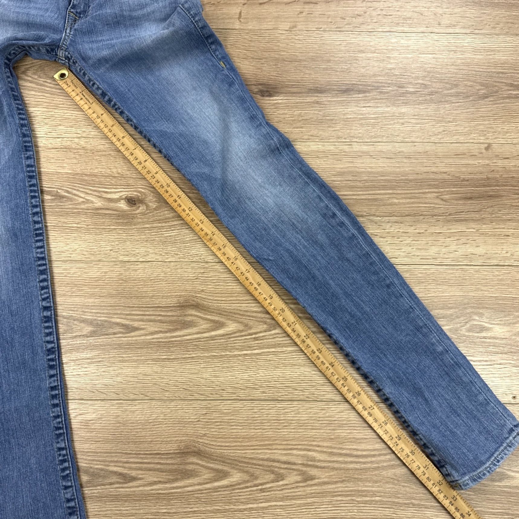 True Religion True Religion Jeans Skinny Womens Size 27 Blue Low Rise Denim 33in Inseam Size 27" / US 4 / IT 40 - 7 Thumbnail