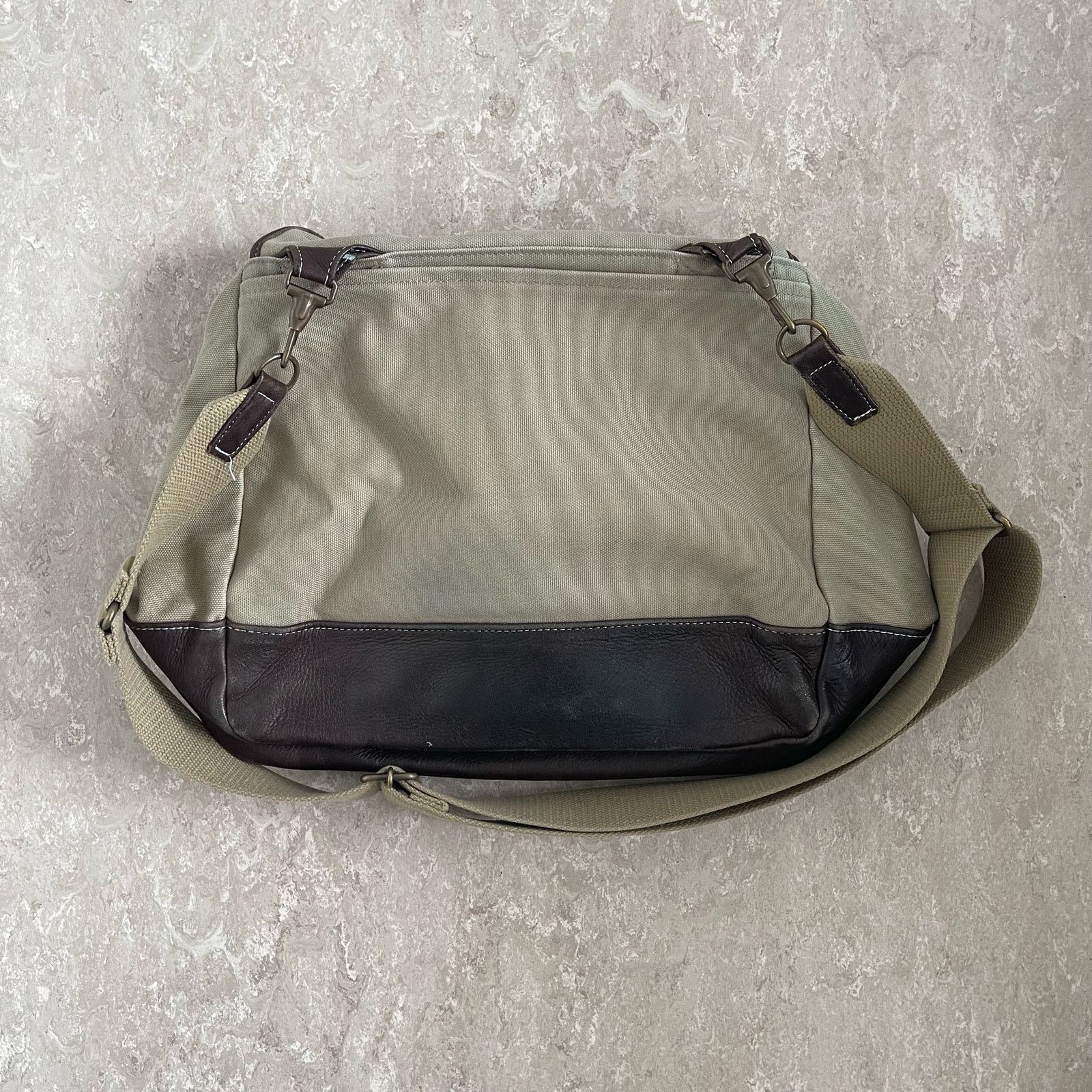 Wtaps Wtaps Leather Canvas Messenger Bag Size ONE SIZE - 5 Thumbnail